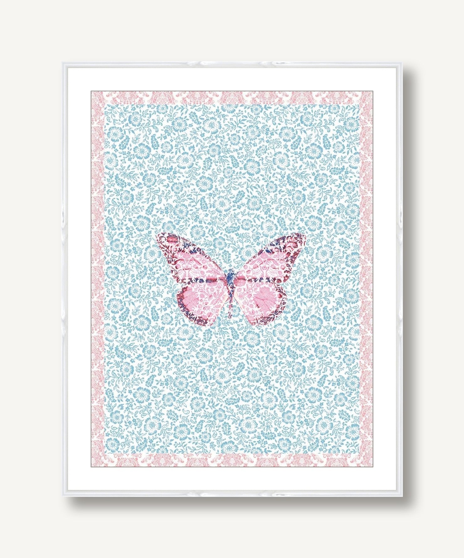 Paper Butterfly 1 framed