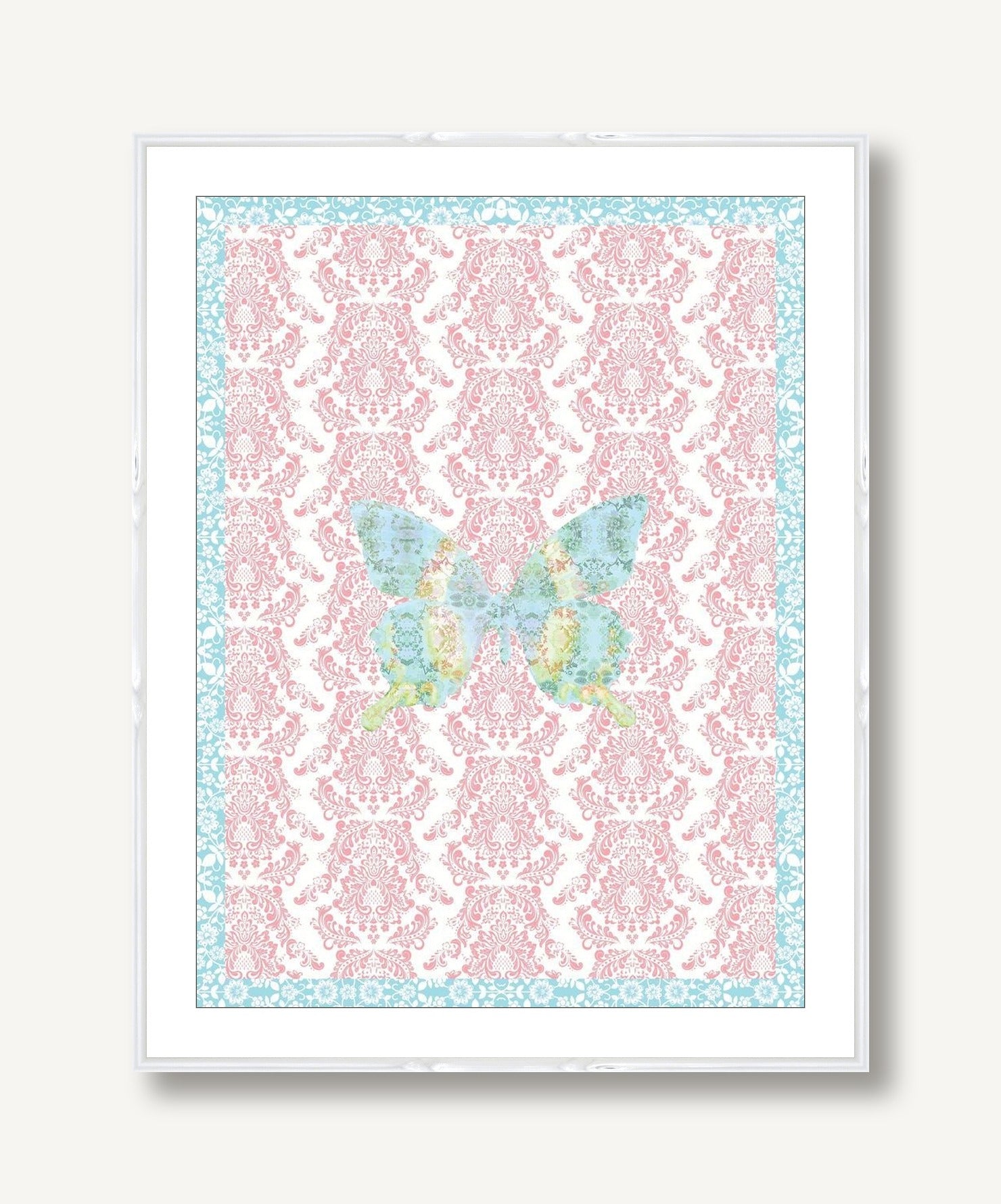 Paper Butterfly 2 framed