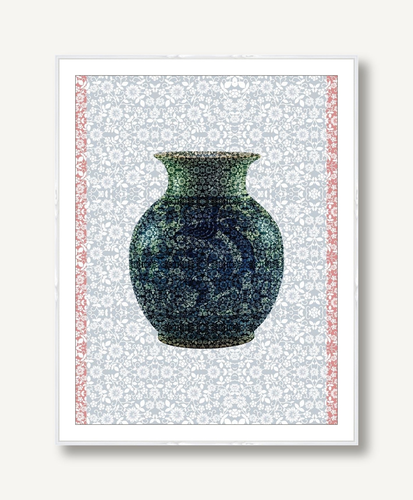 Paper Vase 1 framed