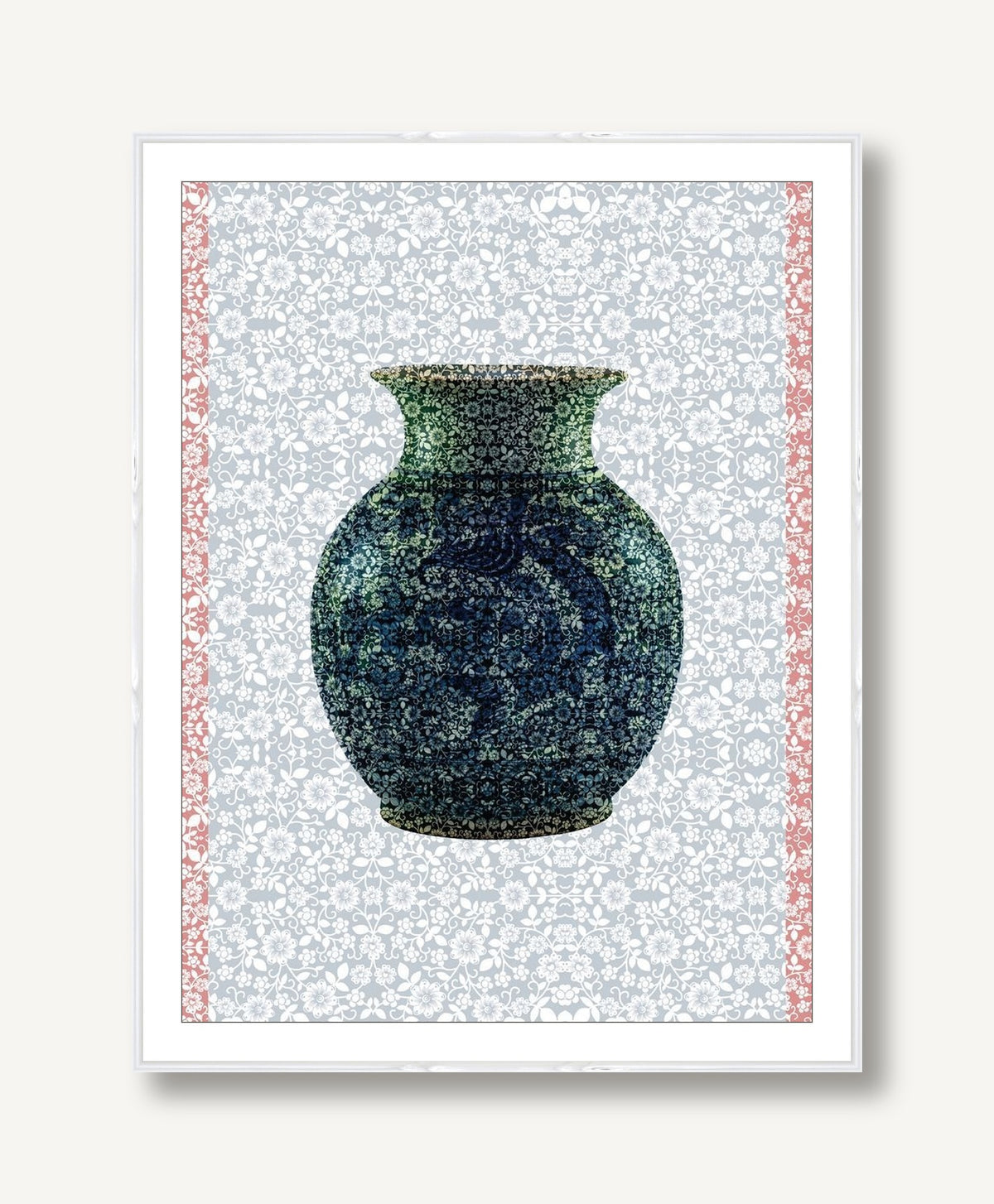 Paper Vase 1 framed