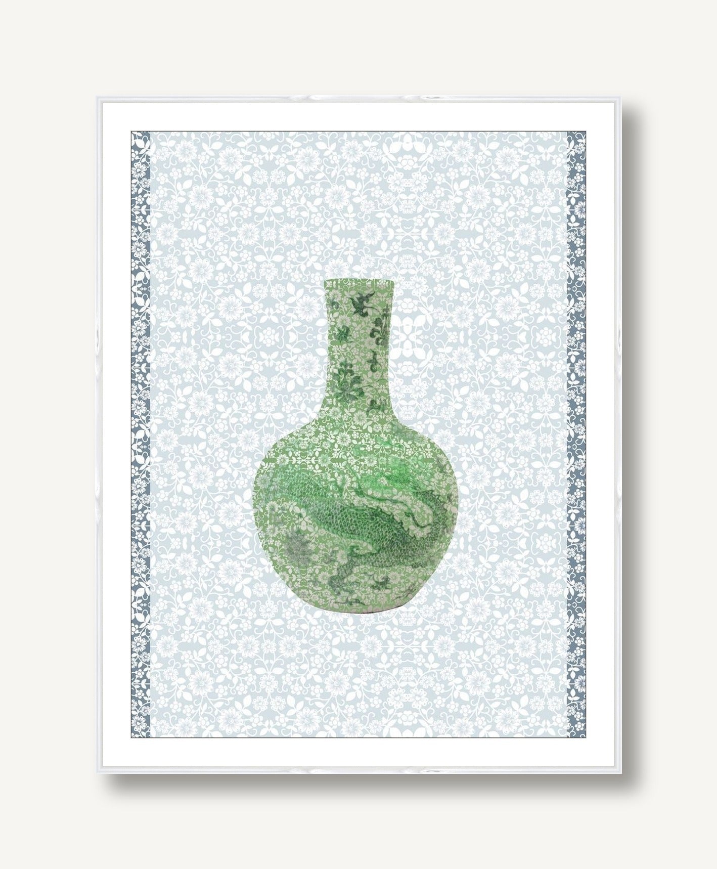 Paper Vase 3 framed