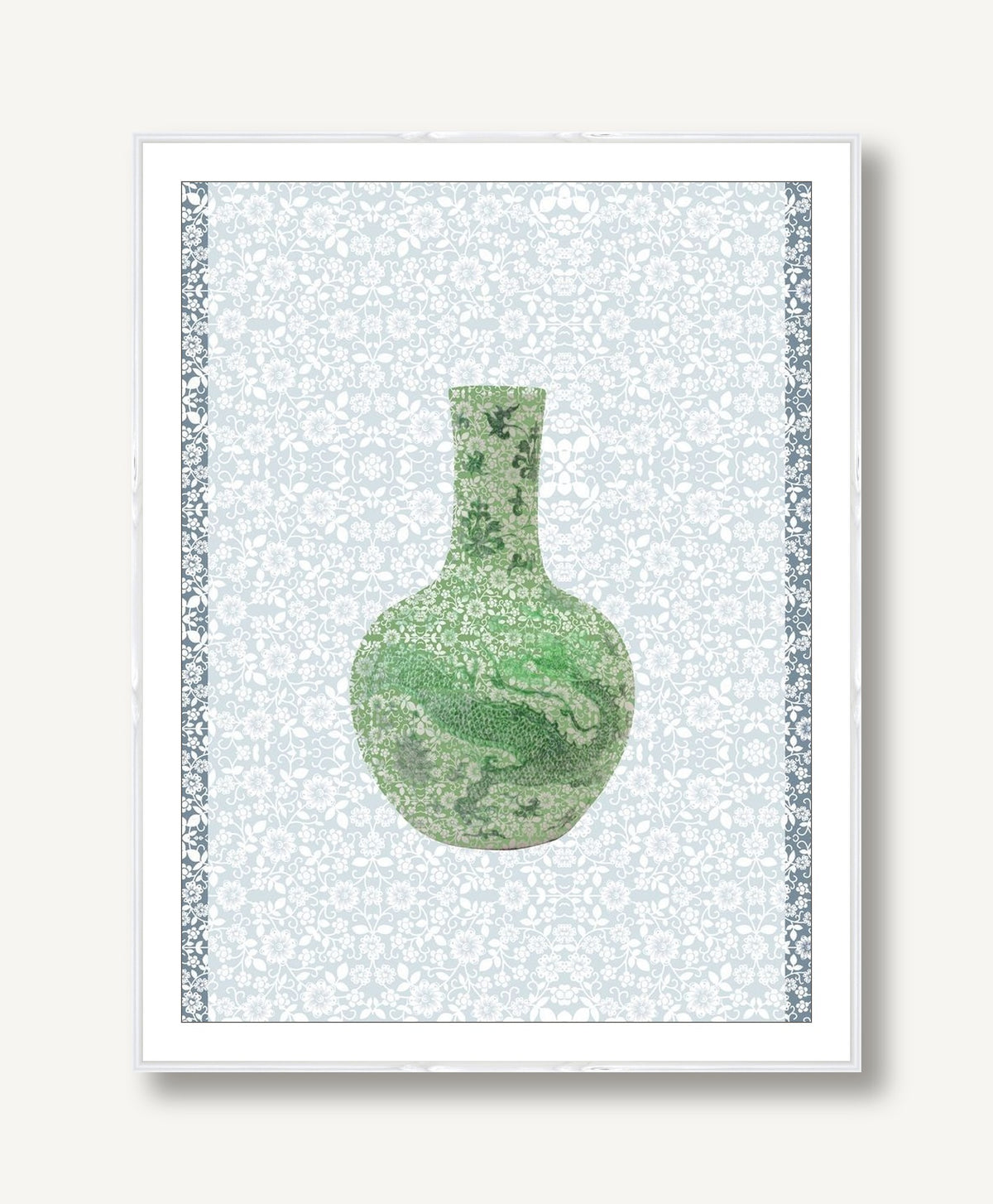 Paper Vase 3 framed