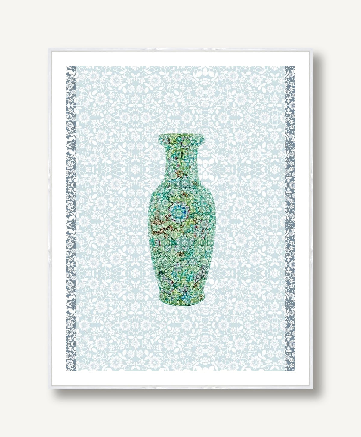 Paper Vase 4 framed
