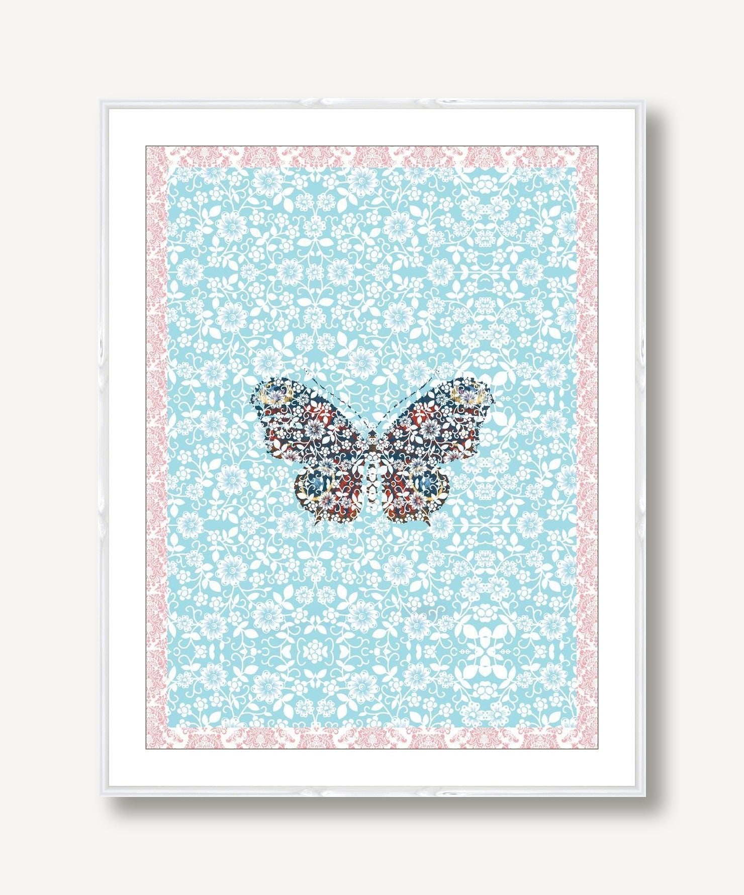 Paper Wings 1 framed