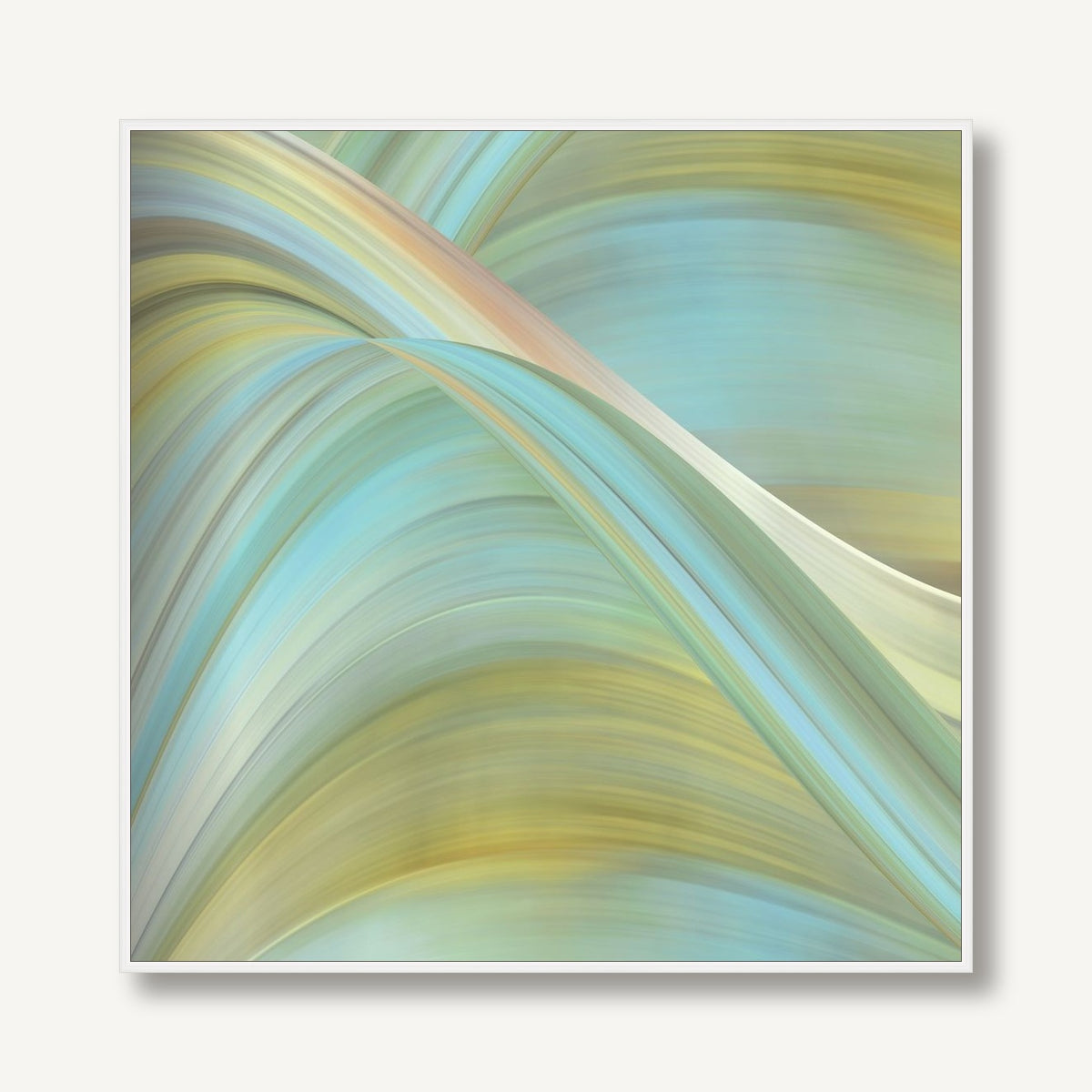 Soft Parabolas 2 framed