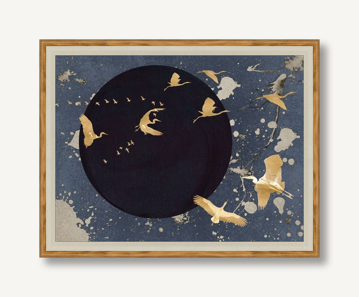 Soaring Eclipse 1 framed