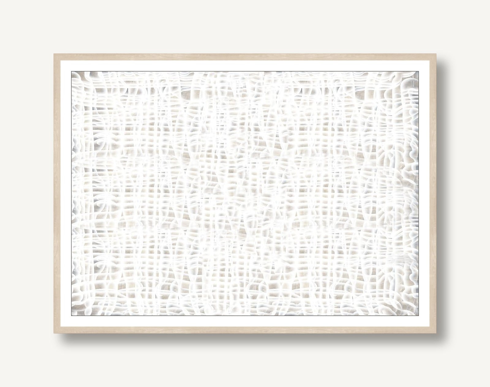 Soft Weave 1 framed
