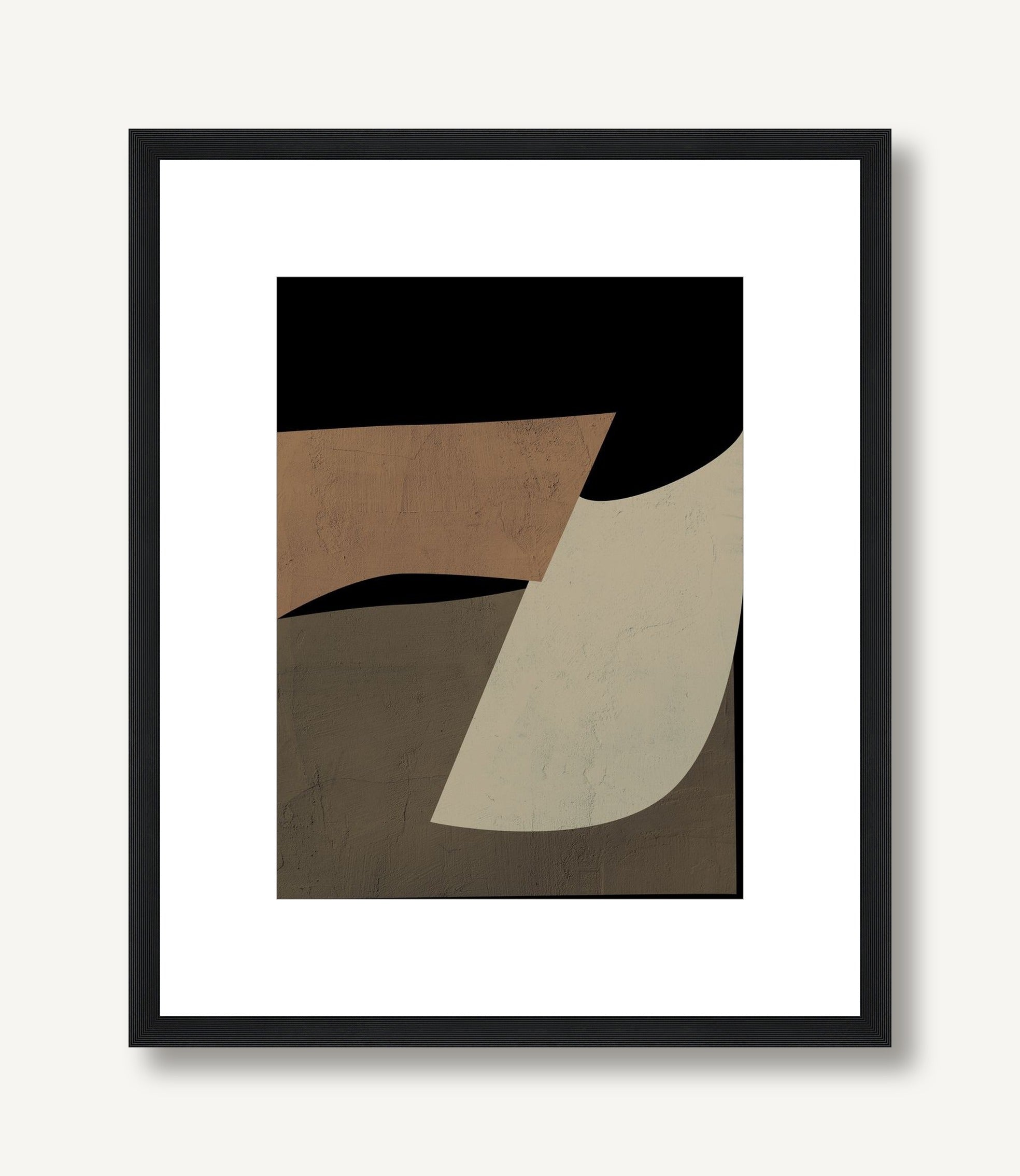 Texture and Shapes 2 framed