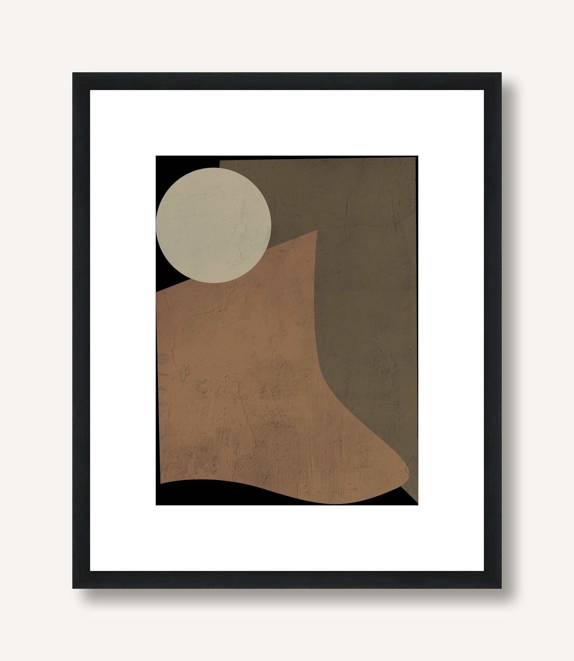 Texture and Shapes 3 framed