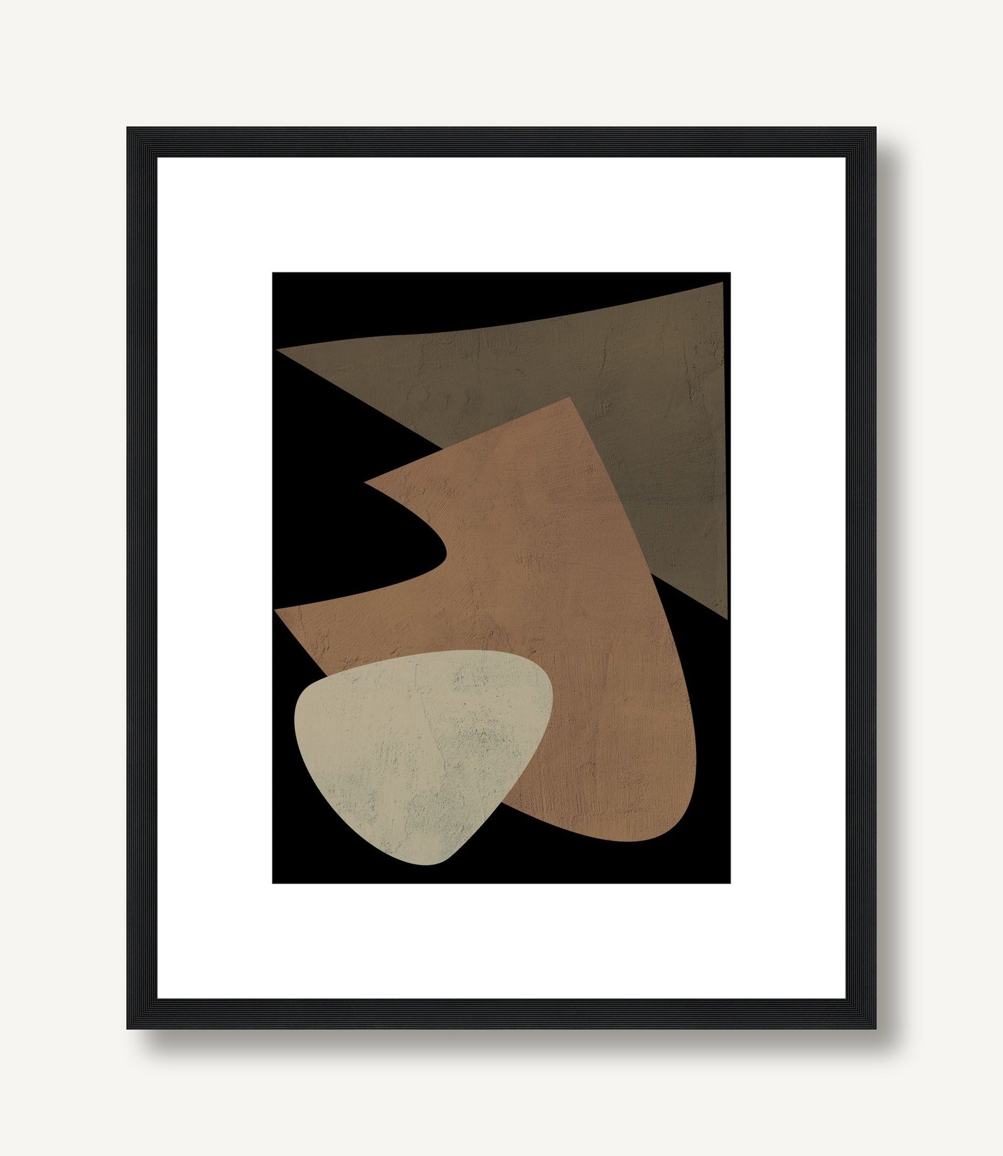 Texture and Shapes 4 framed