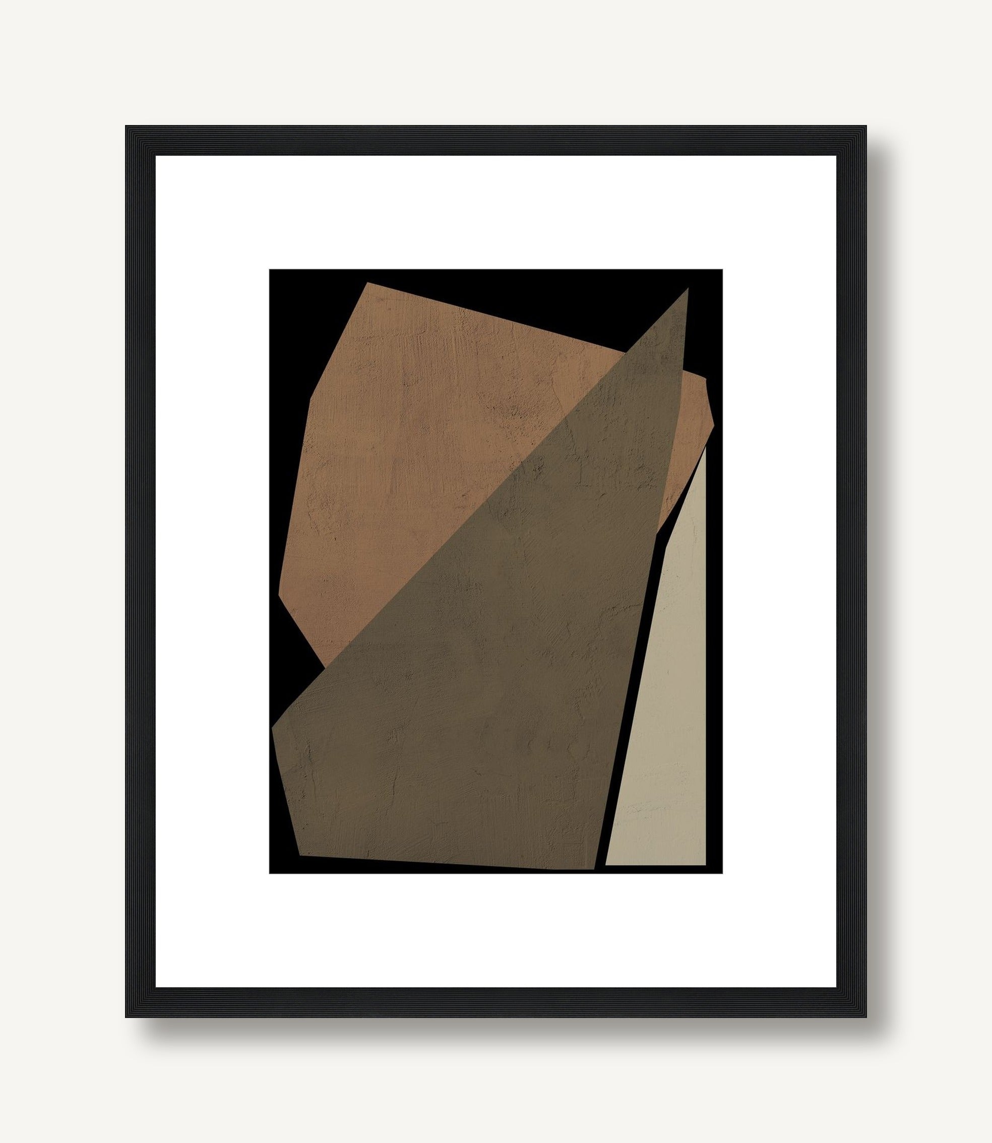 Texture and Shapes 6 framed
