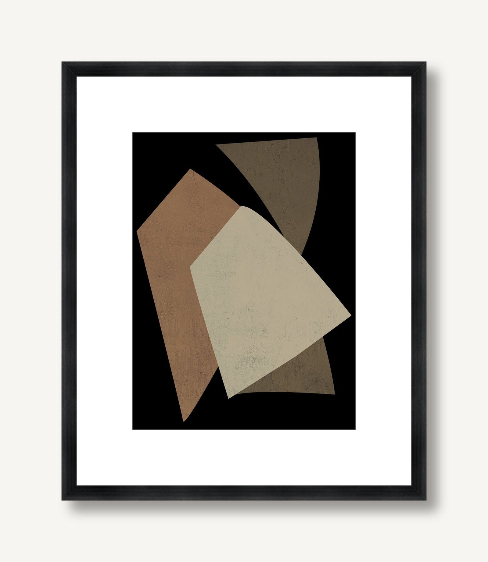 Texture and Shapes 8 framed