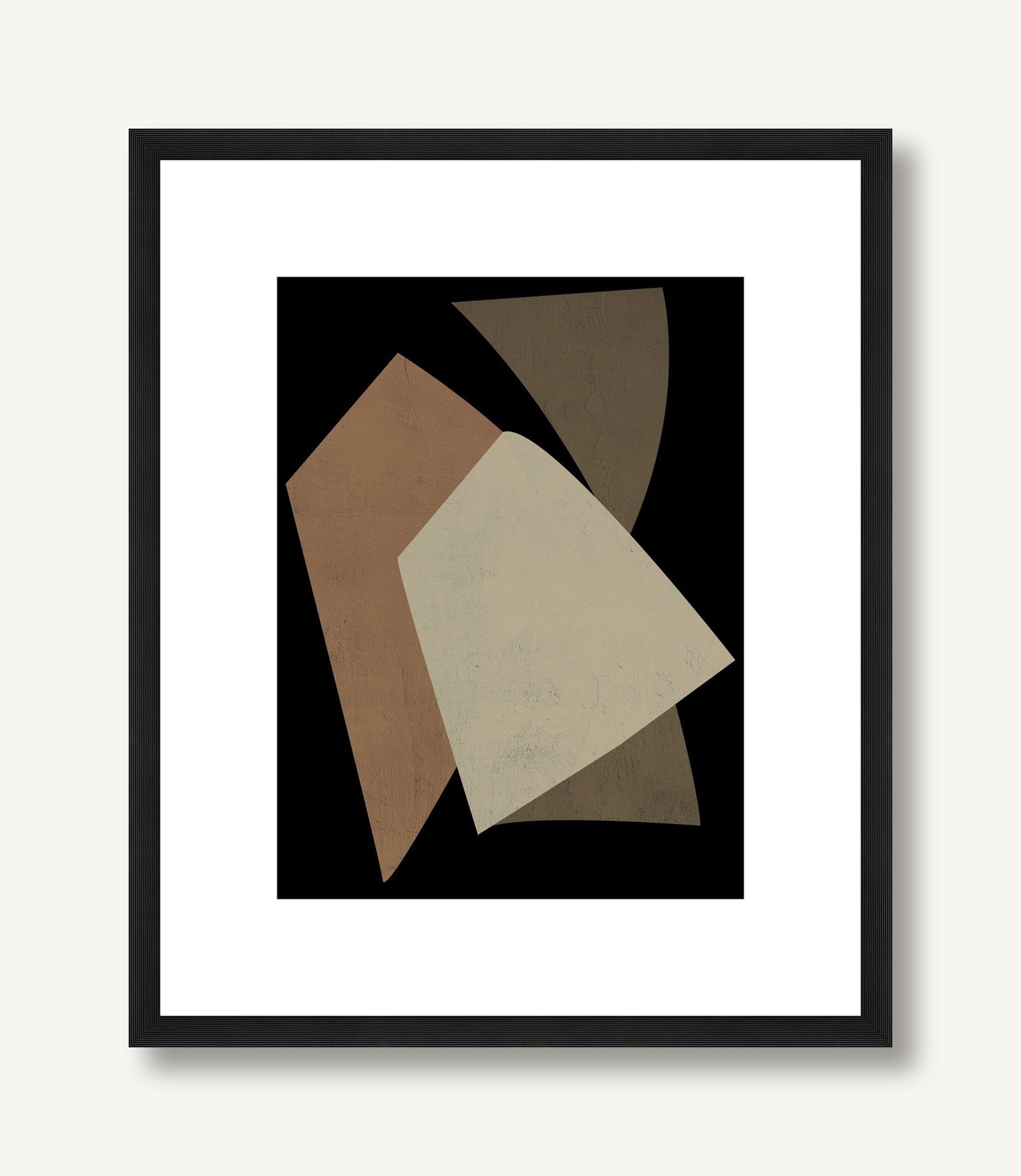 Texture and Shapes 8 framed