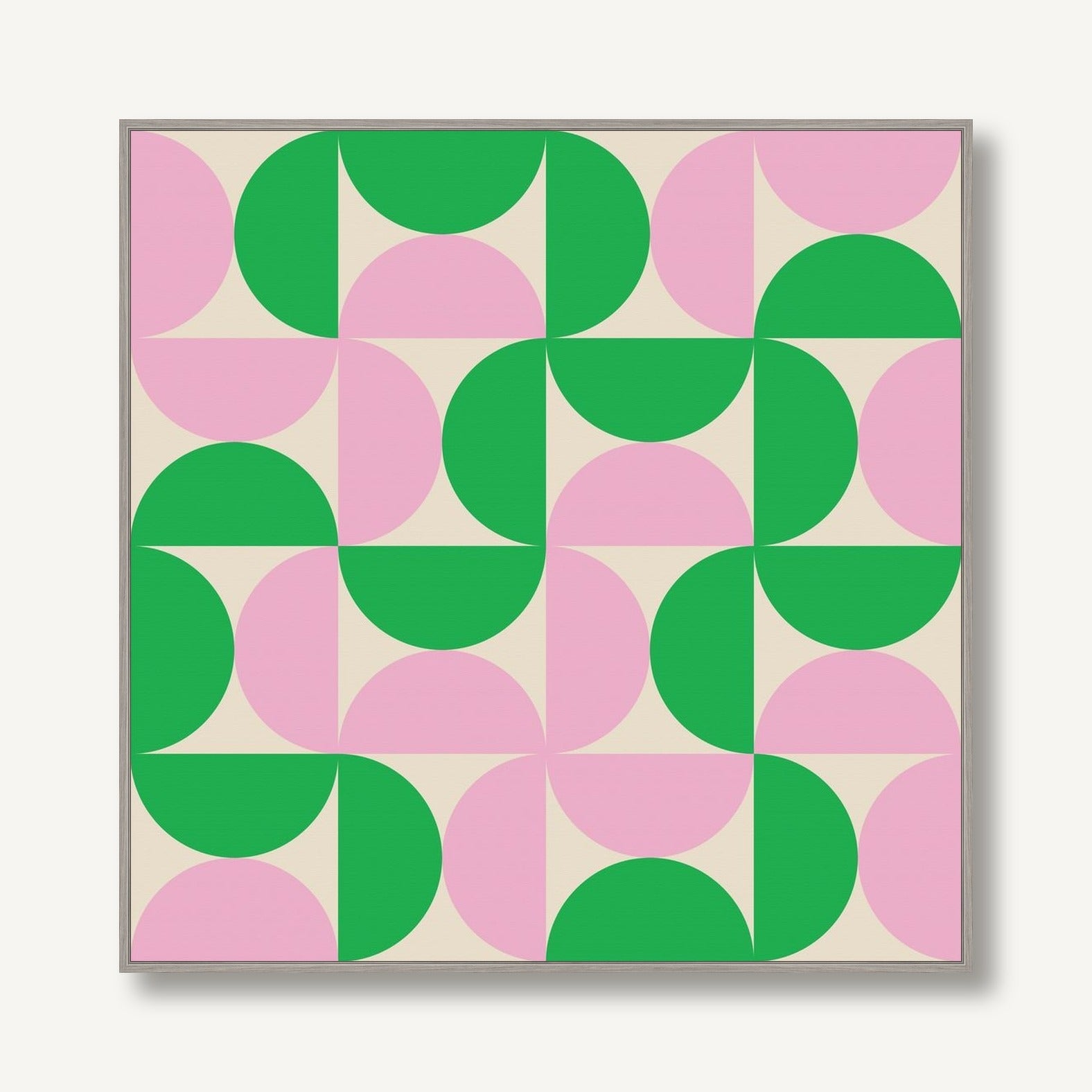 Vibrant Semicircle 2 framed