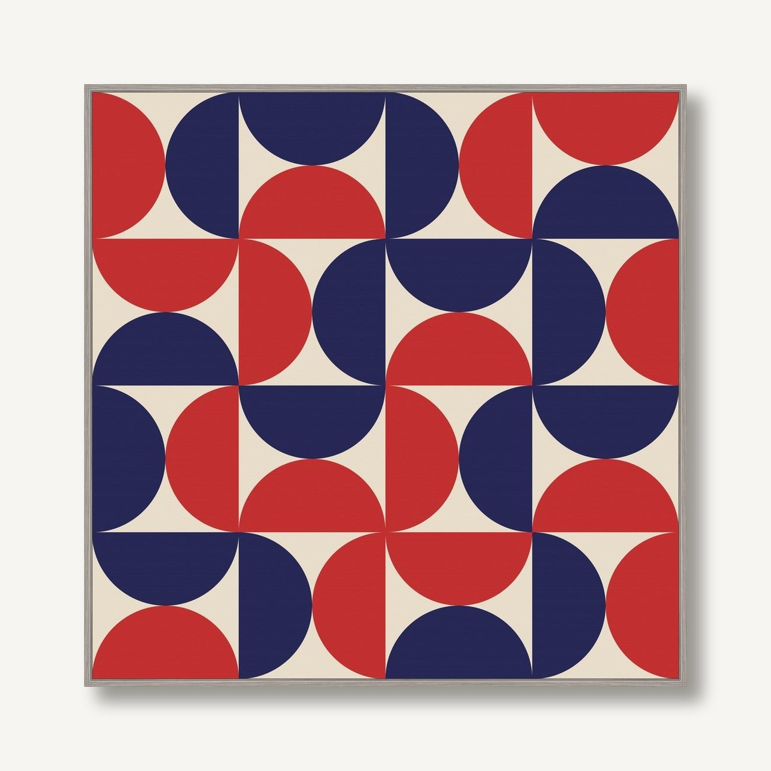 Vibrant Semicircle 4 framed