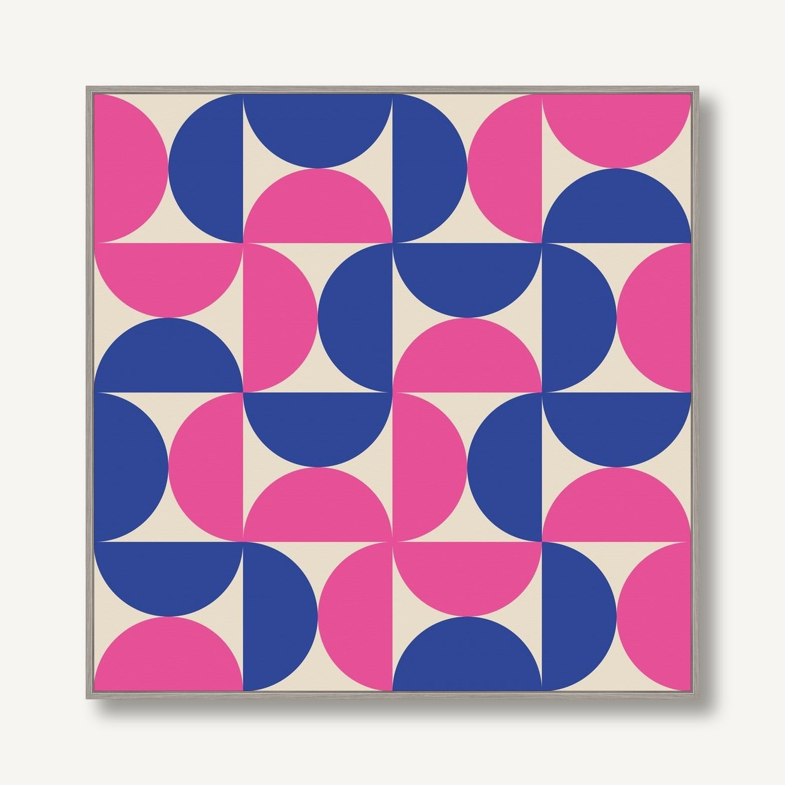 Vibrant Semicircle 5 framed