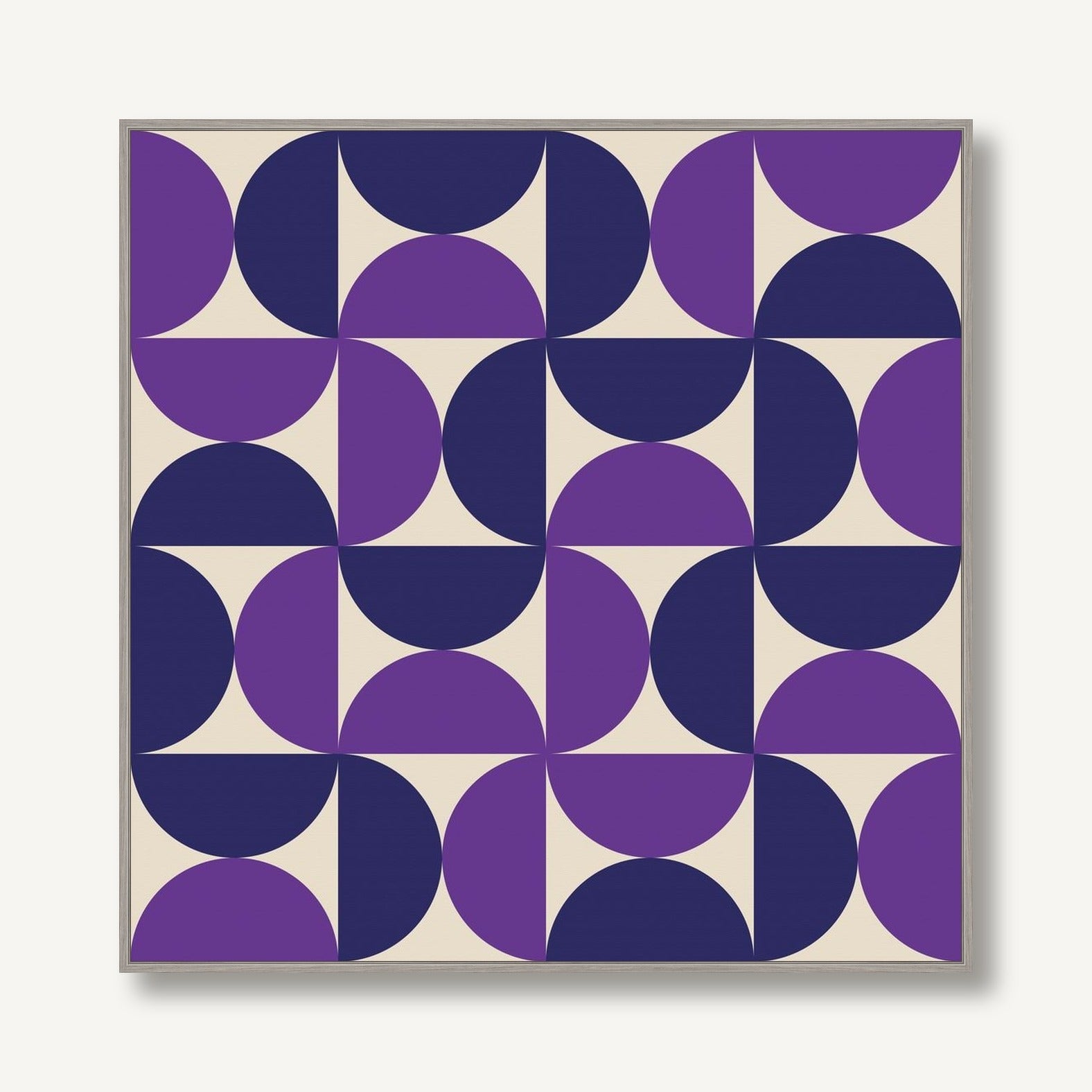 Vibrant Semicircle 7 framed