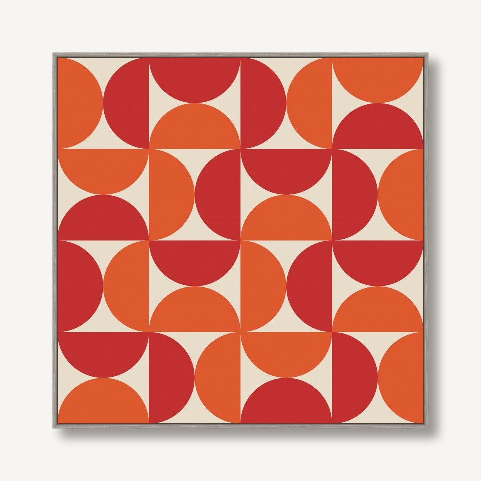 Vibrant Semicircle 8 framed
