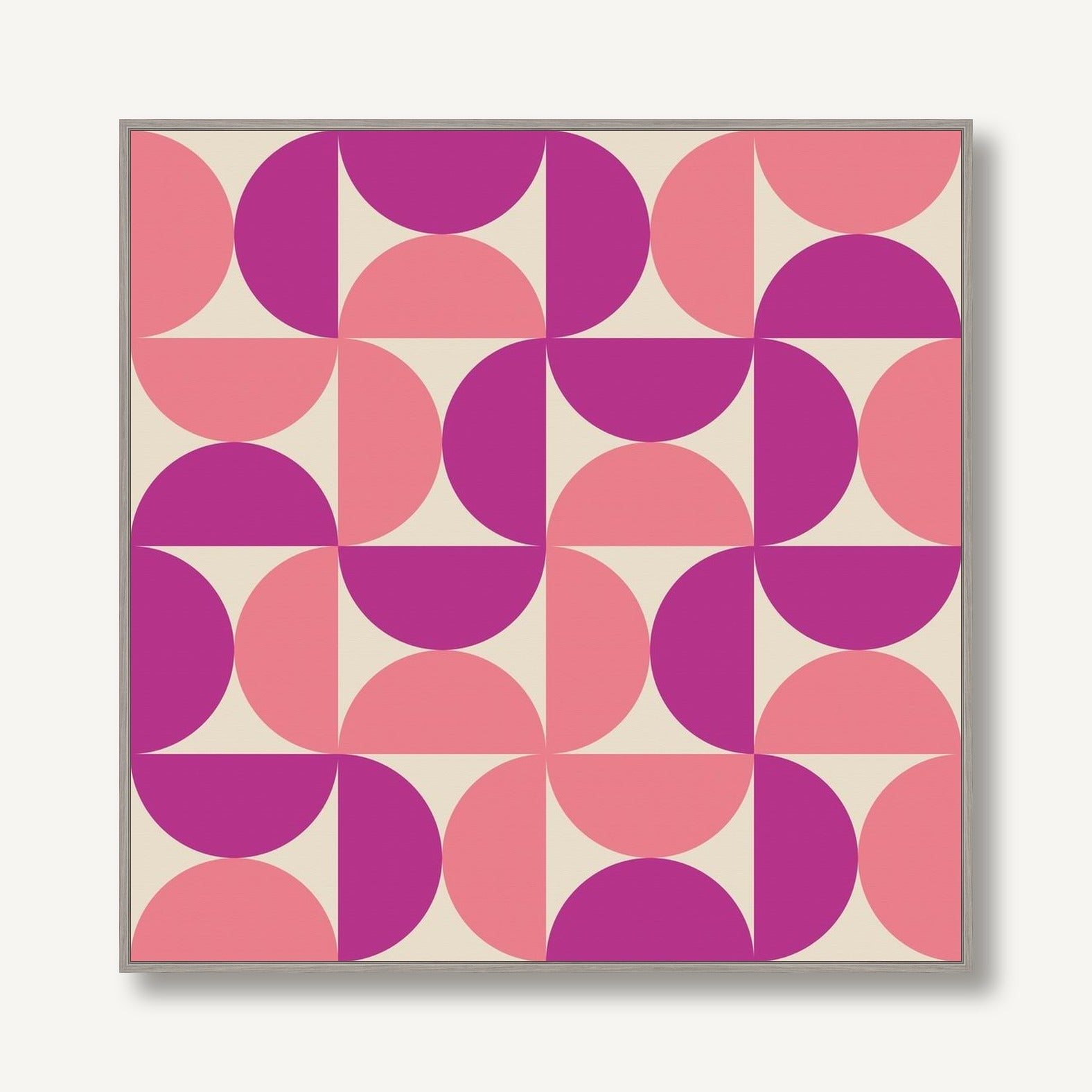 Vibrant Semicircle 11 framed