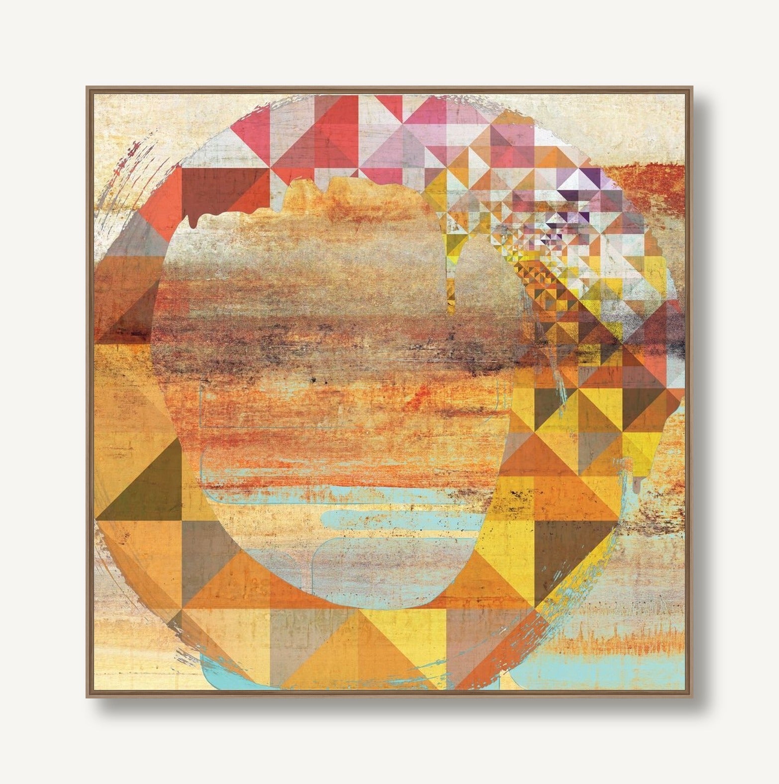 Weathered Tessellation 2 framed