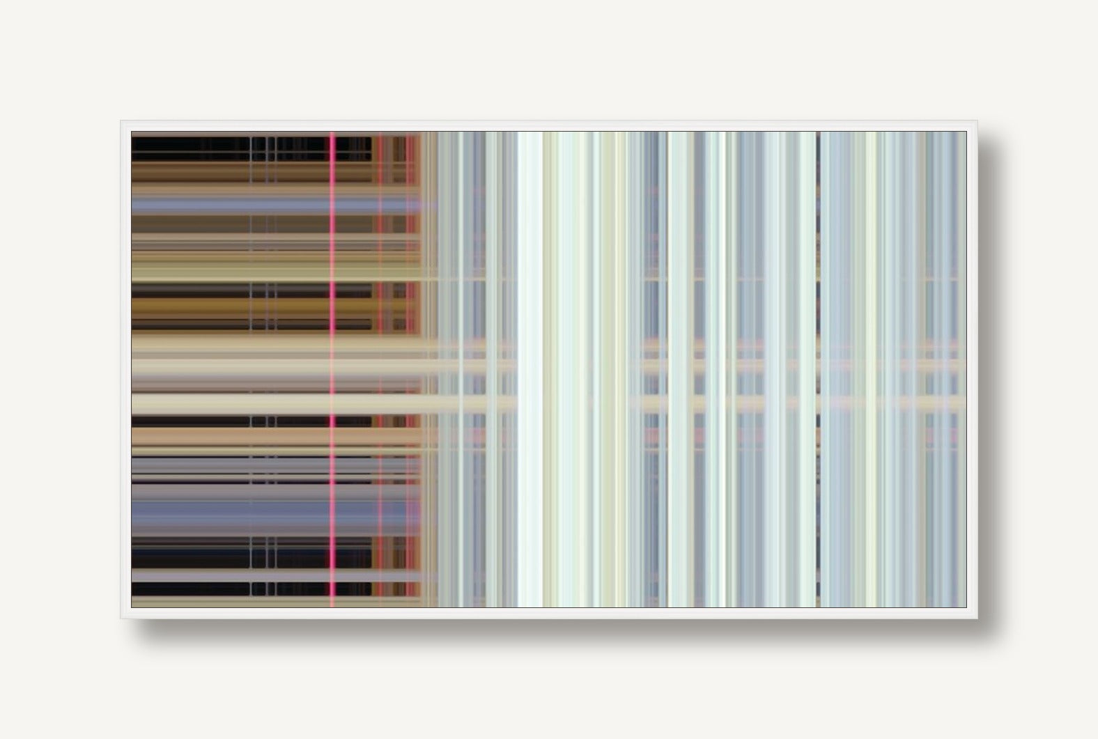Woven Light 1 framed
