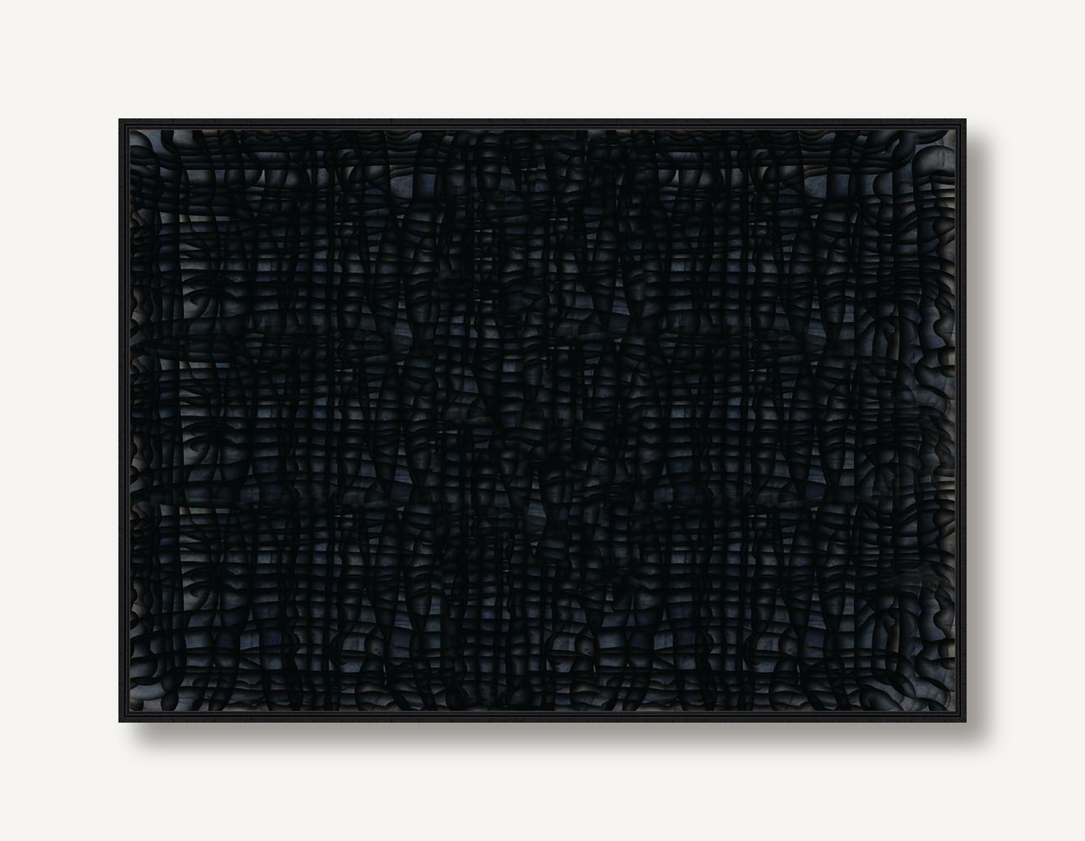 Woven Shadow 1 framed