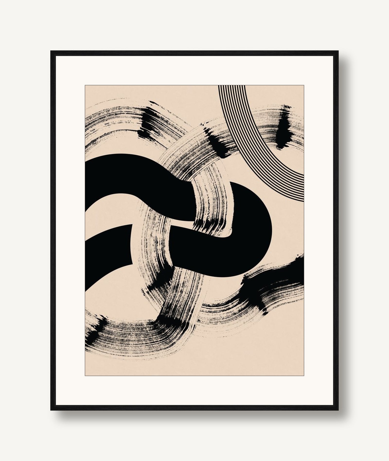 Linear Story 7 framed