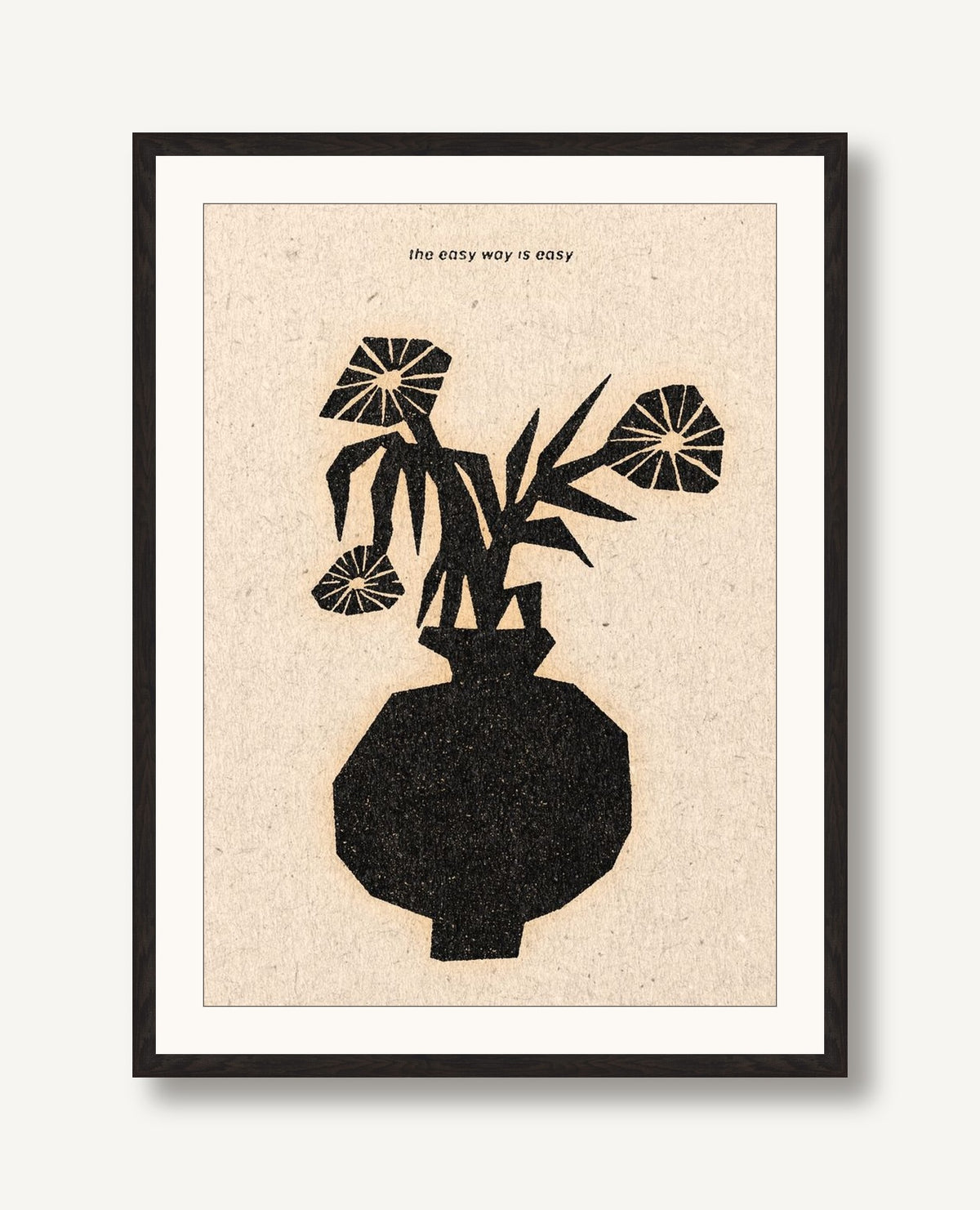 Easy Way 1 framed