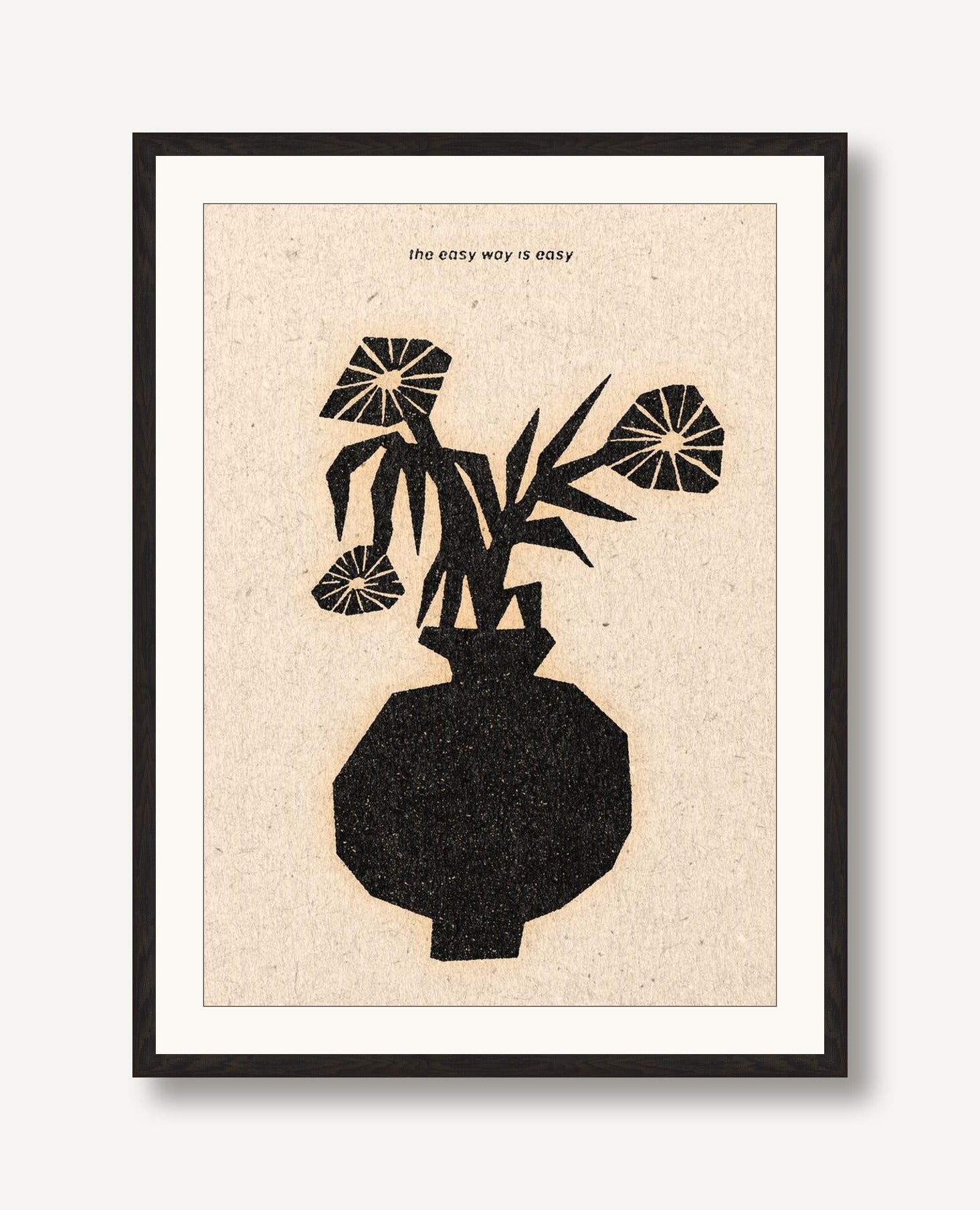 Easy Way 1 framed