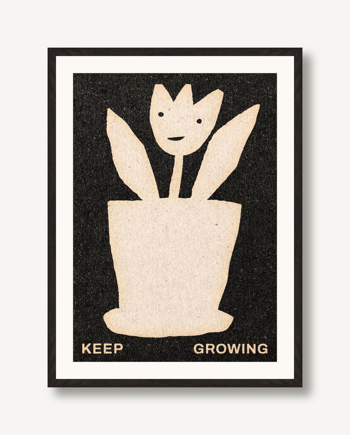 Keep Growing 1 framed