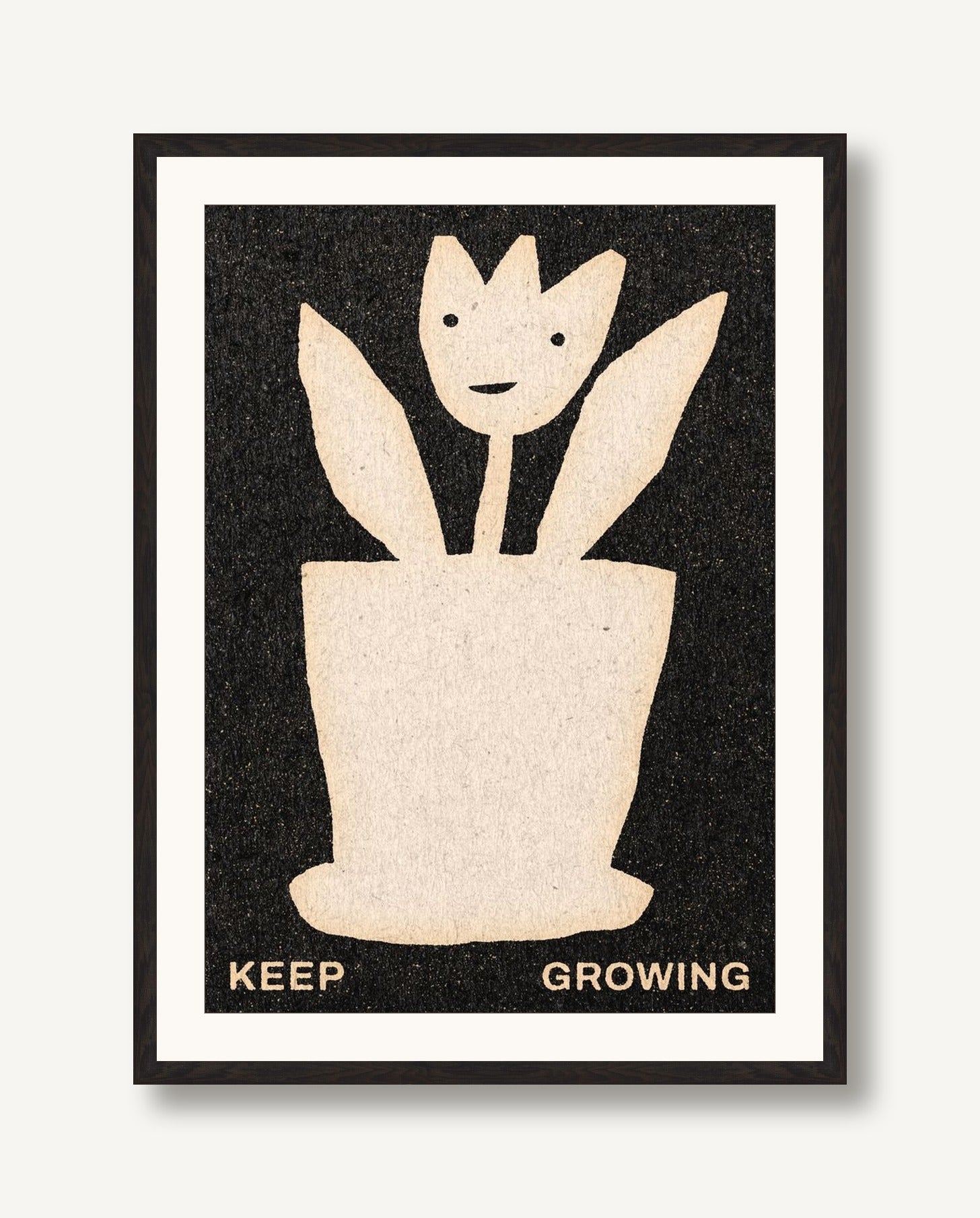 Keep Growing 1 framed