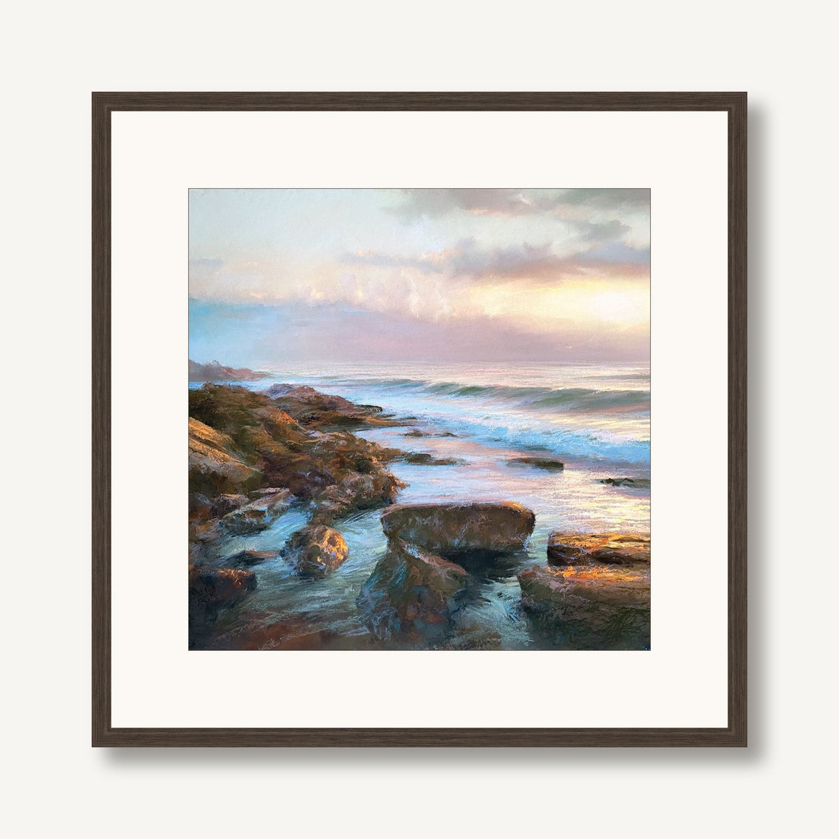 Alchemy of Sunset 1 framed