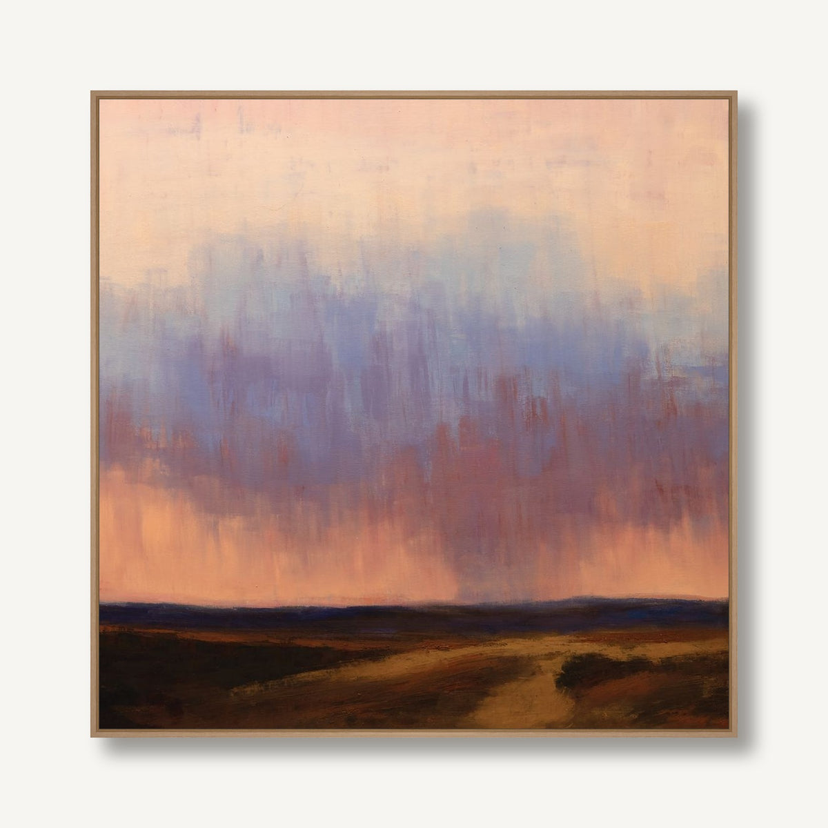 Country Sunset 1 framed