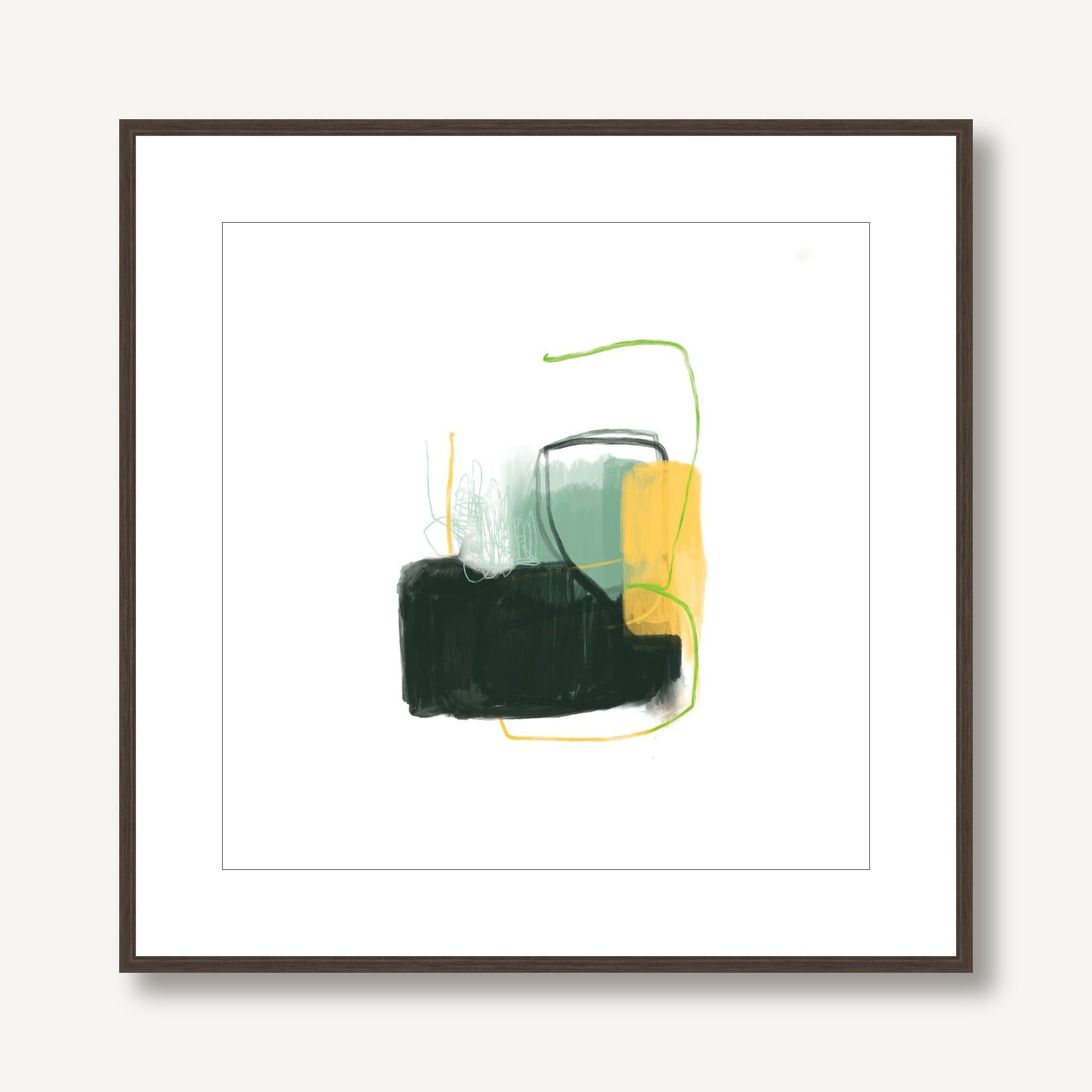 Wasabi Lemon 1 framed