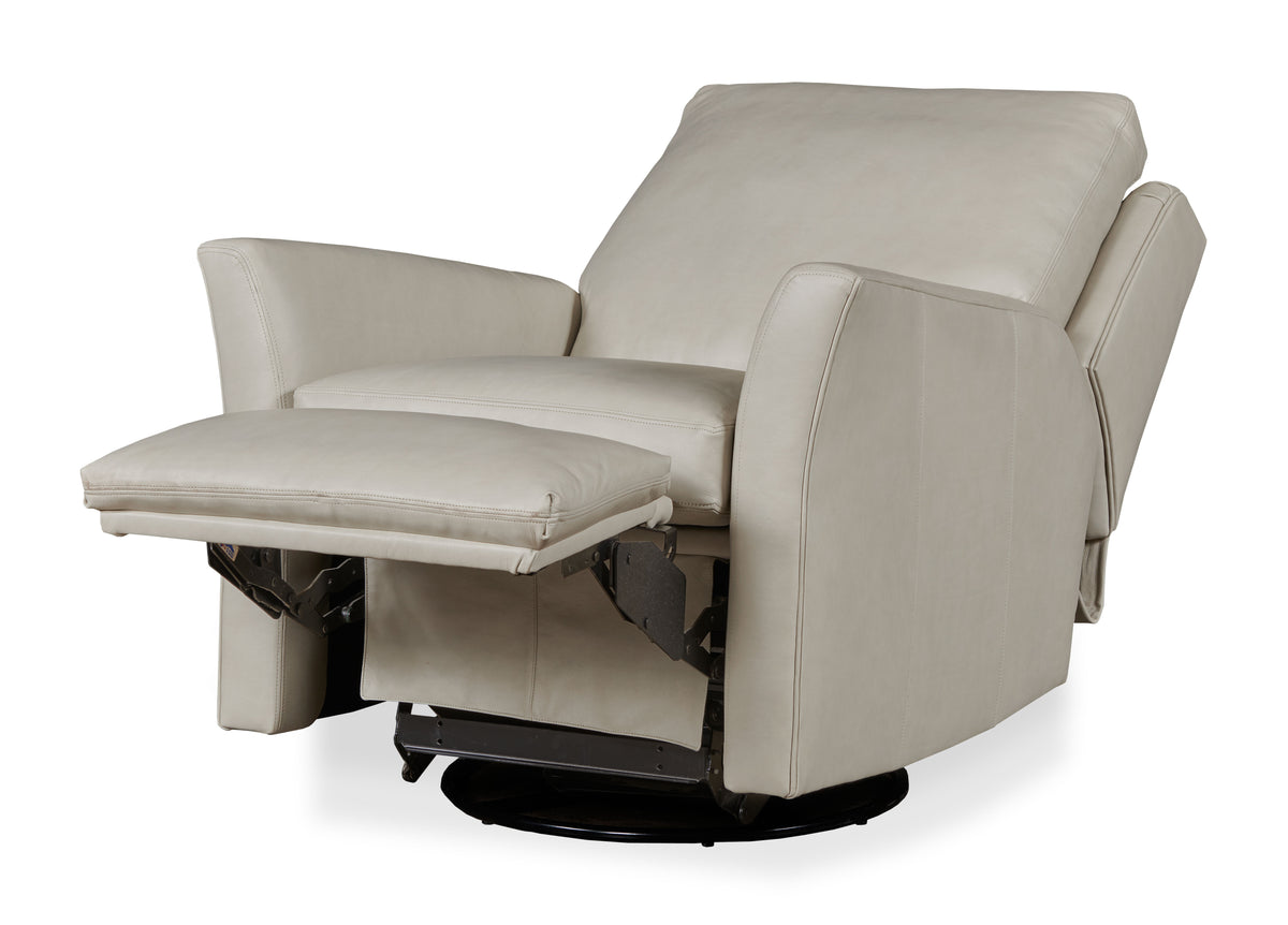 Aubry Swivel Glider Electric Recliner In
