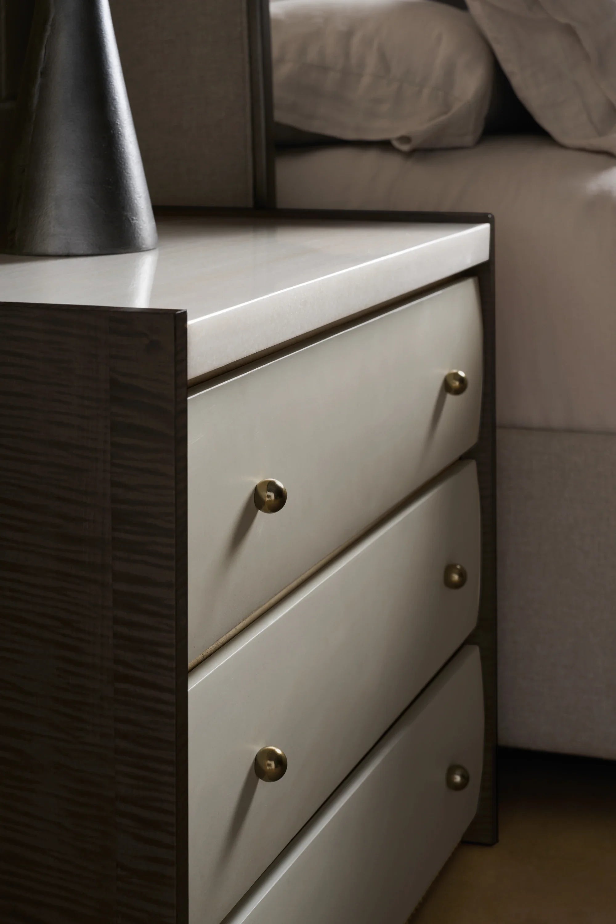Avignon Bronze Nightstand – Nightstands by Caracole | Sutter & Vale