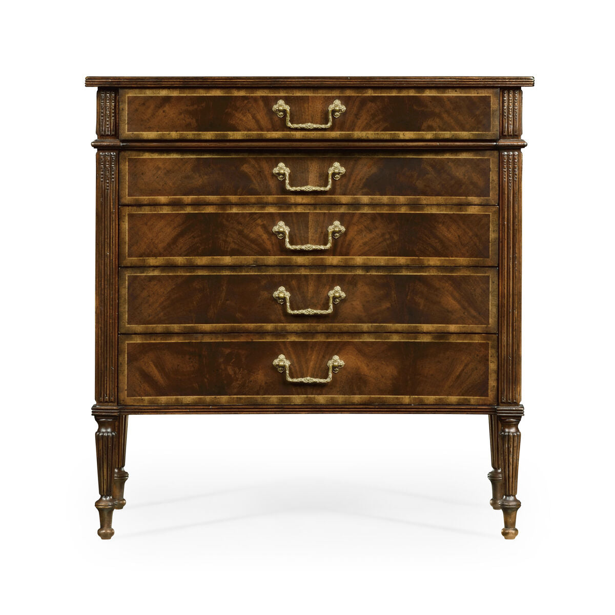 Buckingham Chest of Drawers w/Concave ( 493089-MAH )