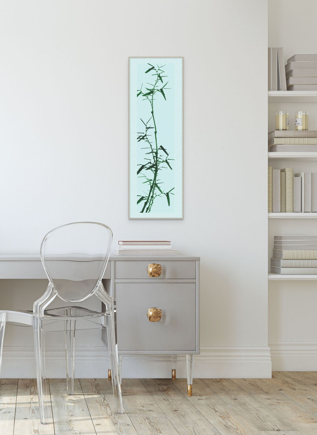 Bamboo Wall 2 — in situ