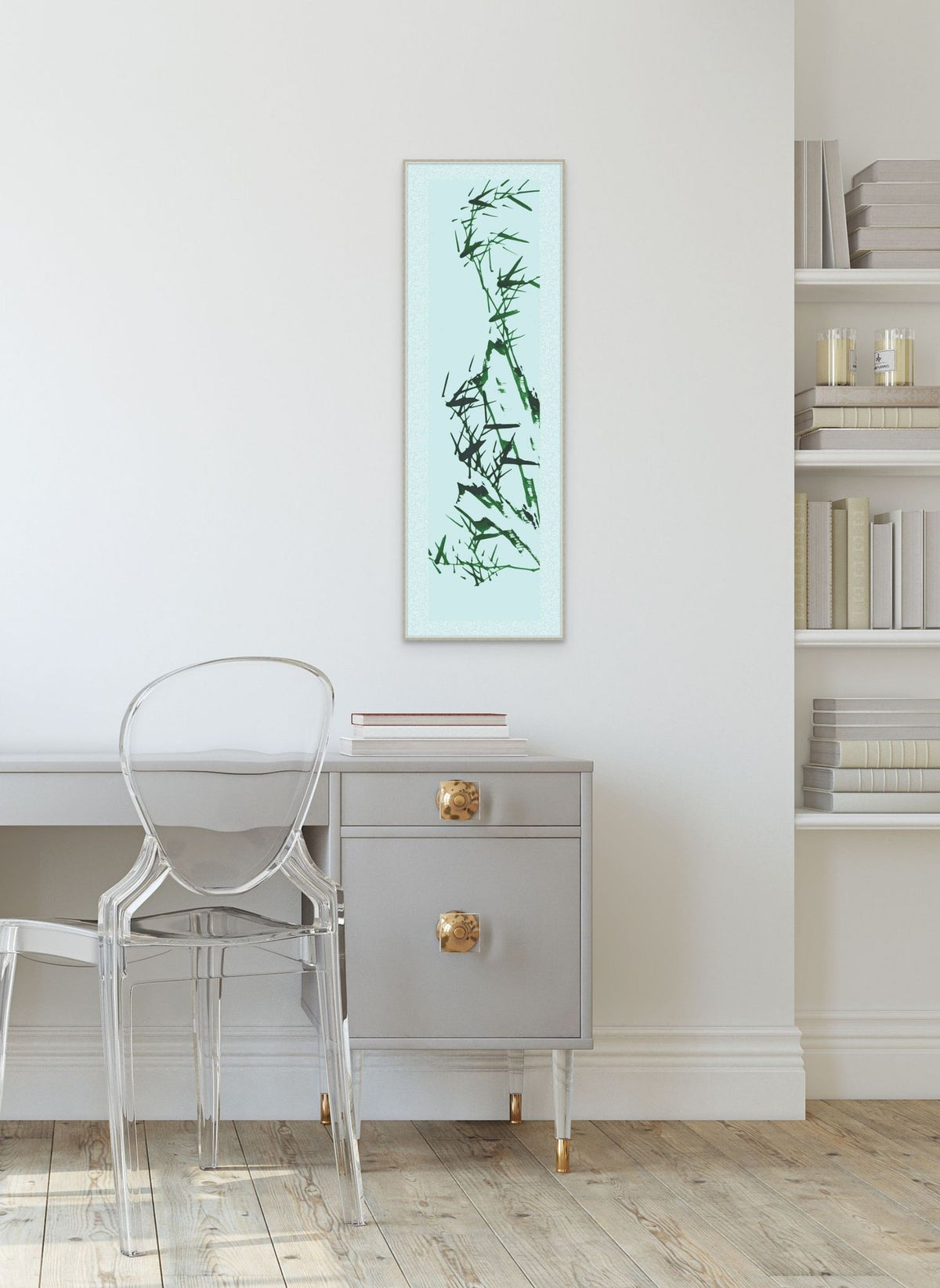 Bamboo Wall 3 — in situ