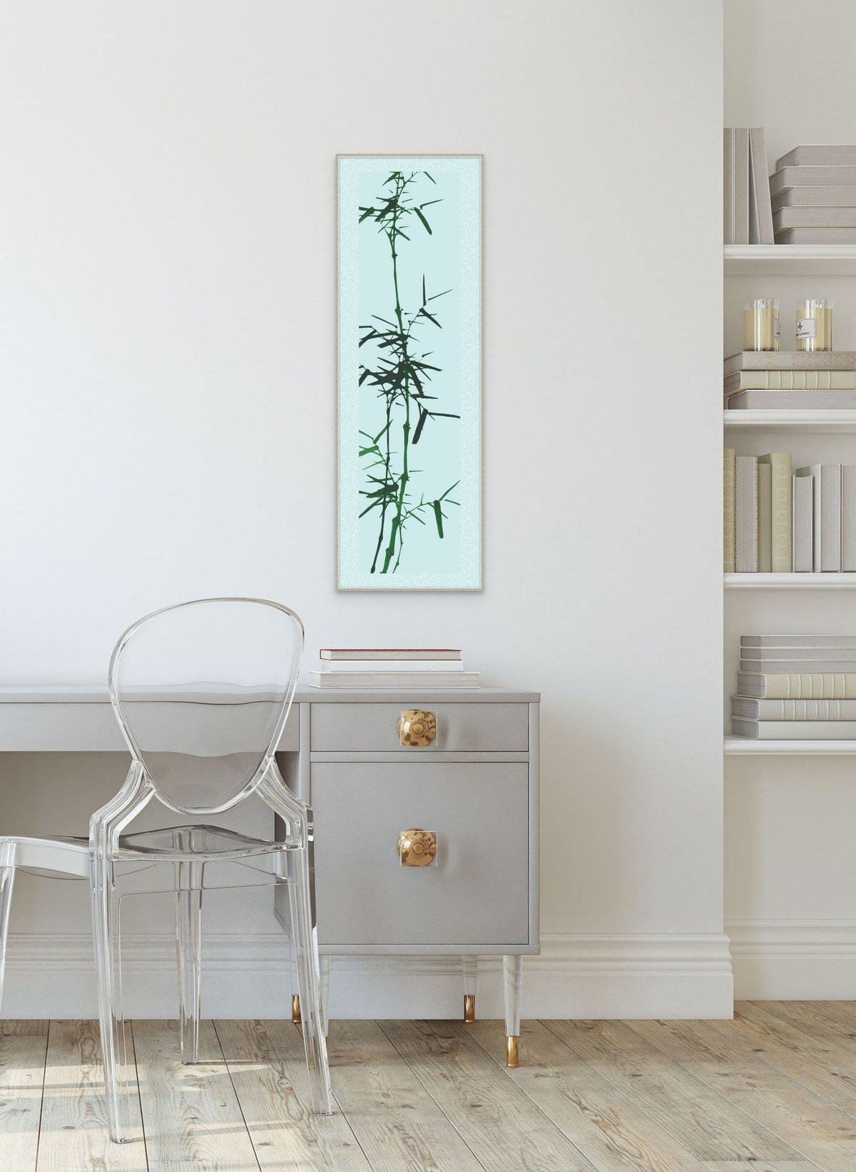 Bamboo Wall 4 — in situ