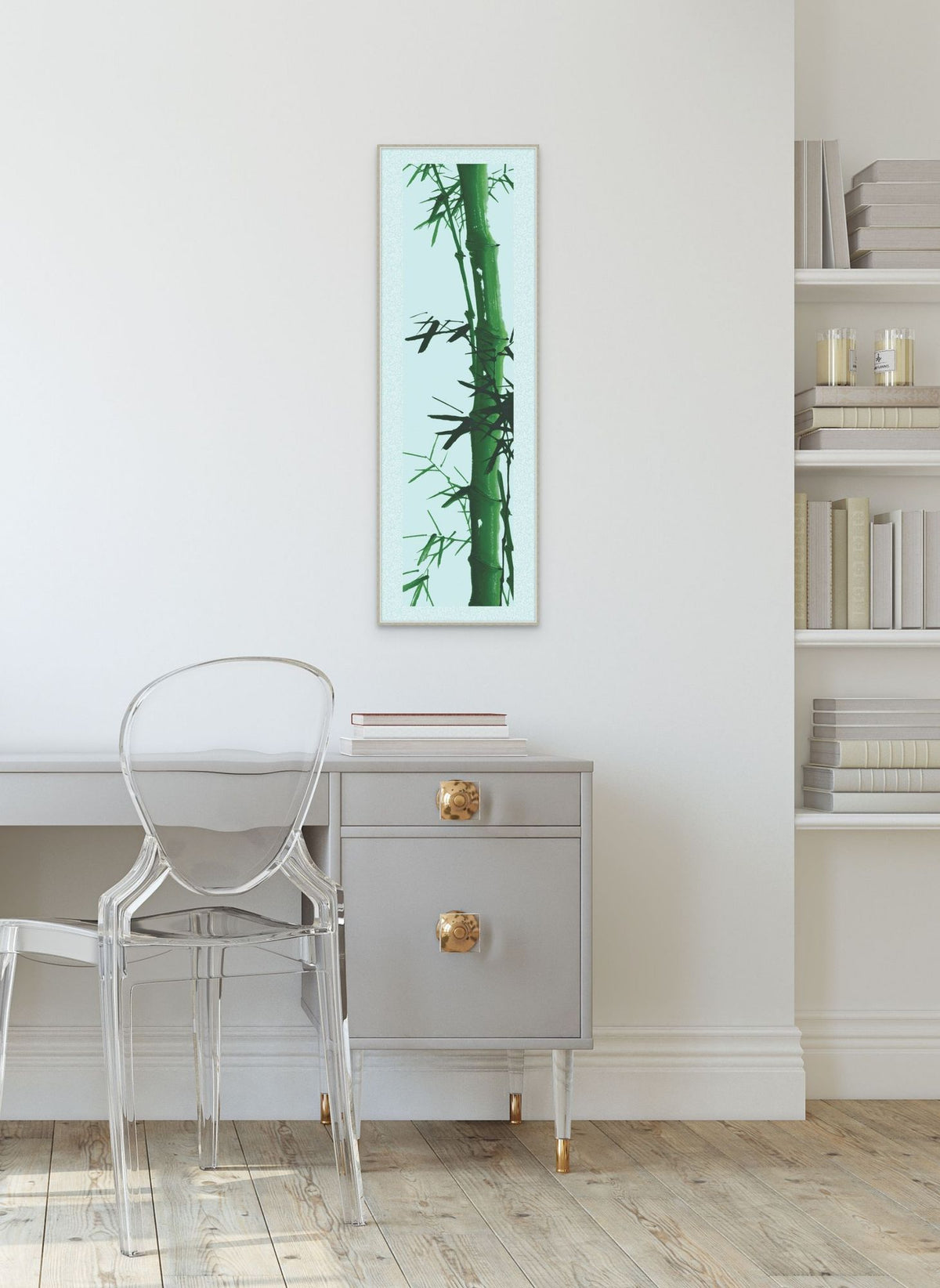 Bamboo Wall 5 — in situ