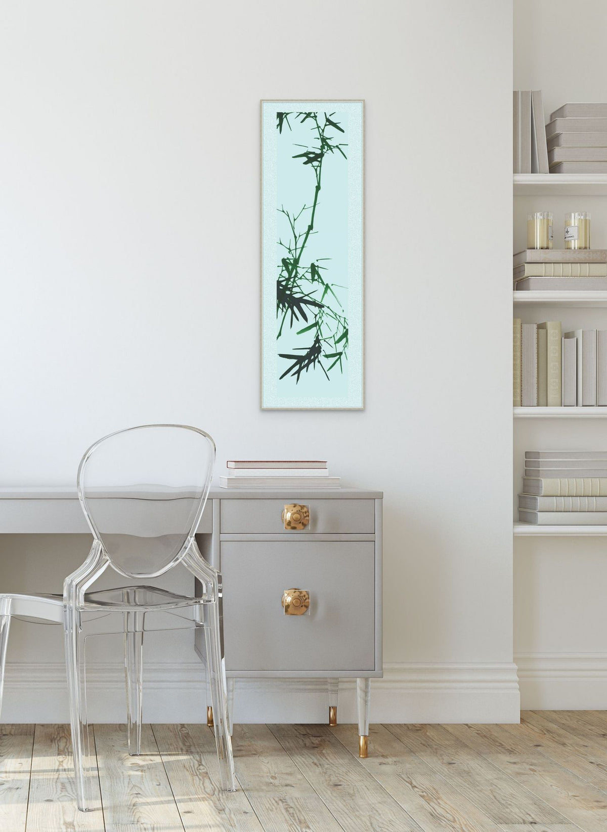 Bamboo Wall 6 — in situ