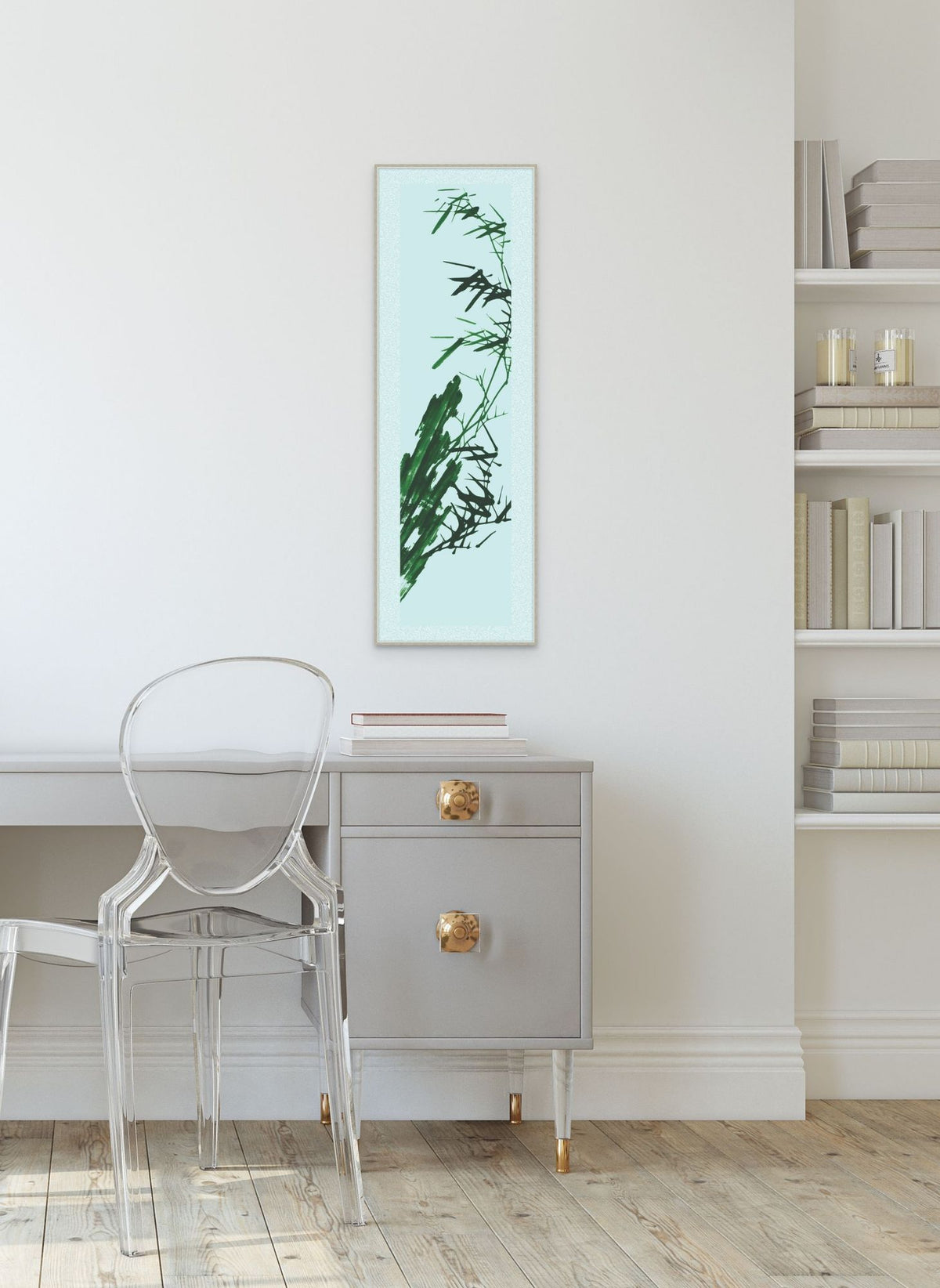Bamboo Wall 7 — in situ