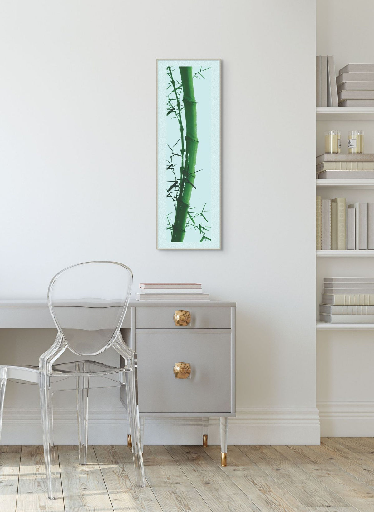 Bamboo Wall 8 — in situ
