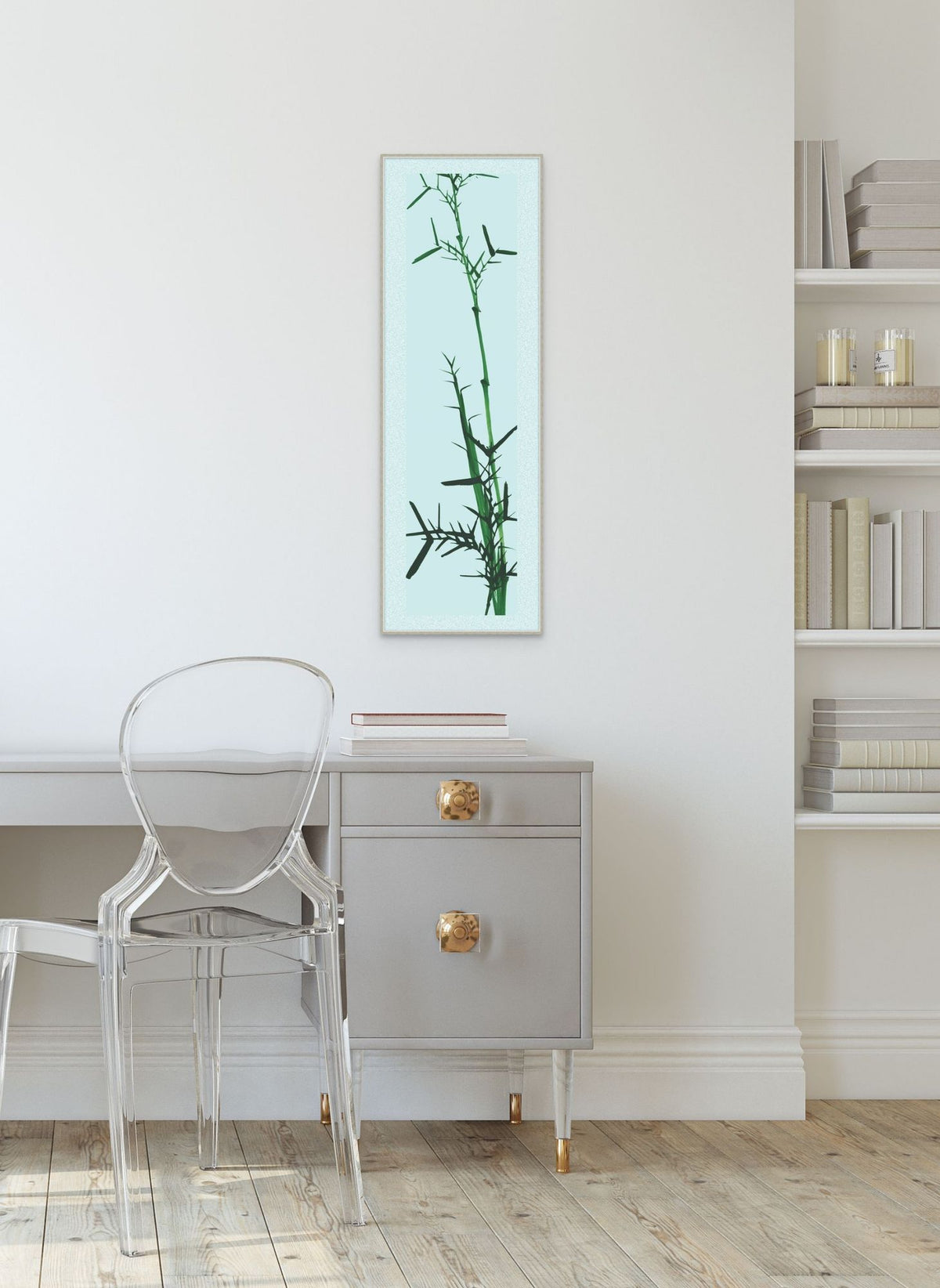 Bamboo Wall 9 — in situ