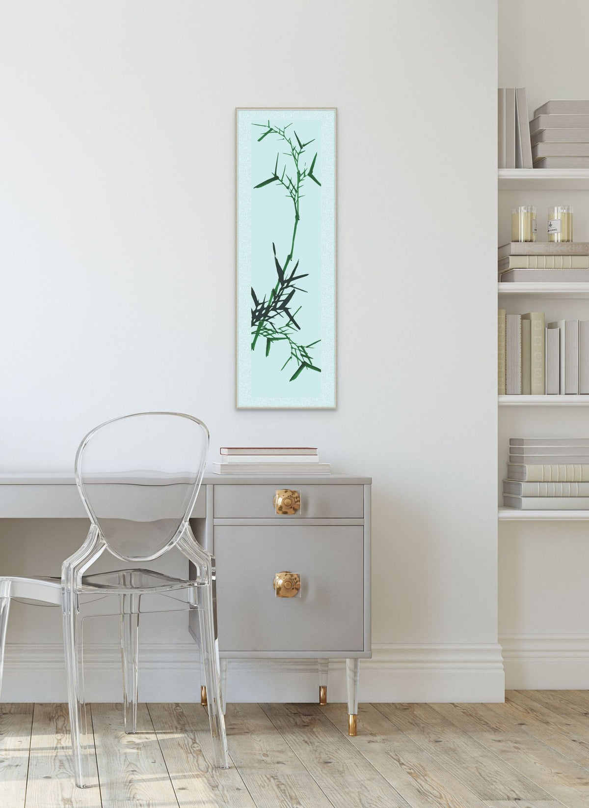 Bamboo Wall 10 — in situ