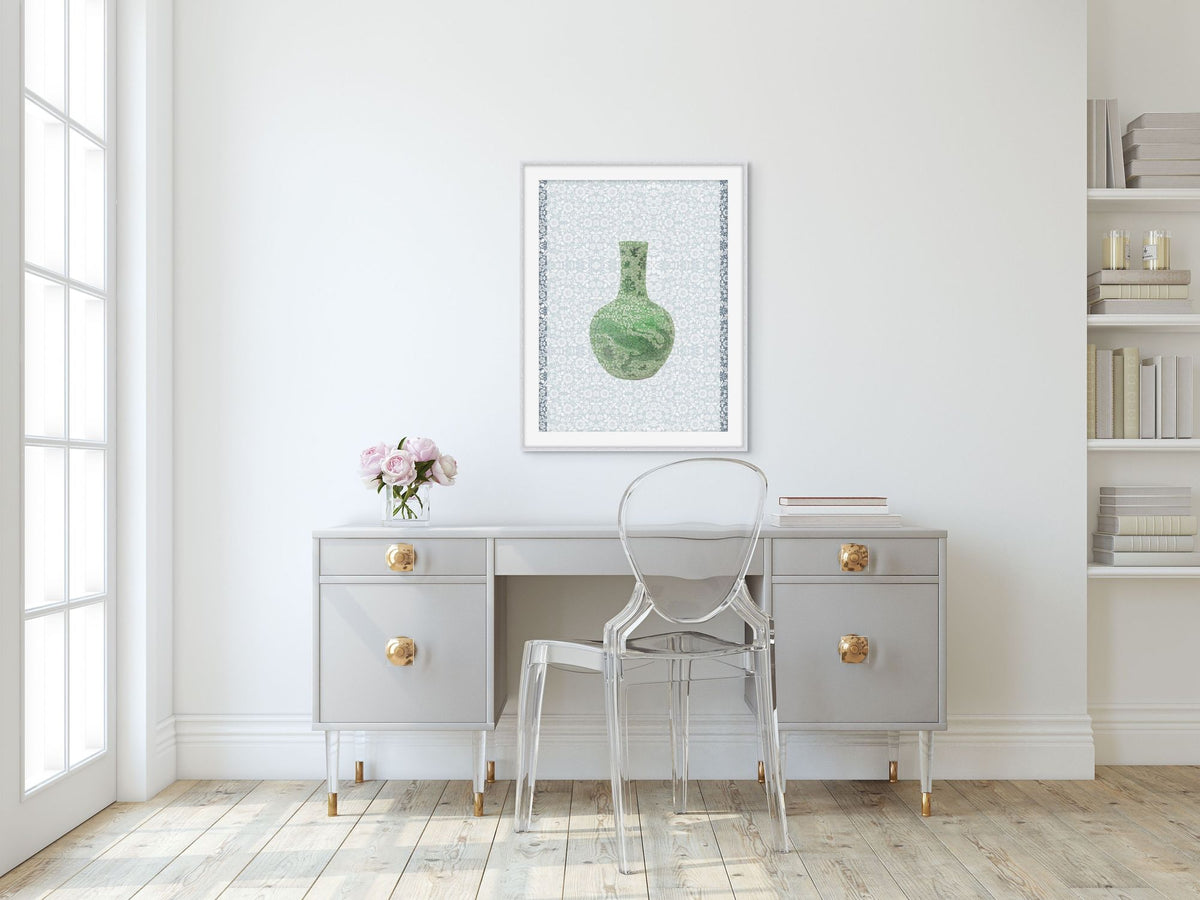 Paper Vase 3 — in situ
