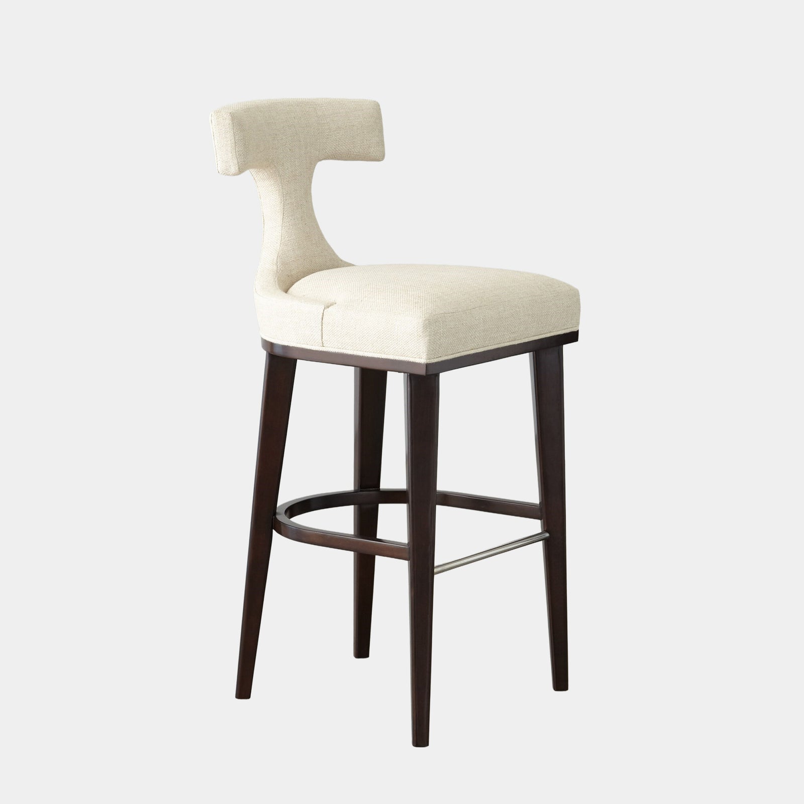 Anvil Back Barstool-Windsor Woven