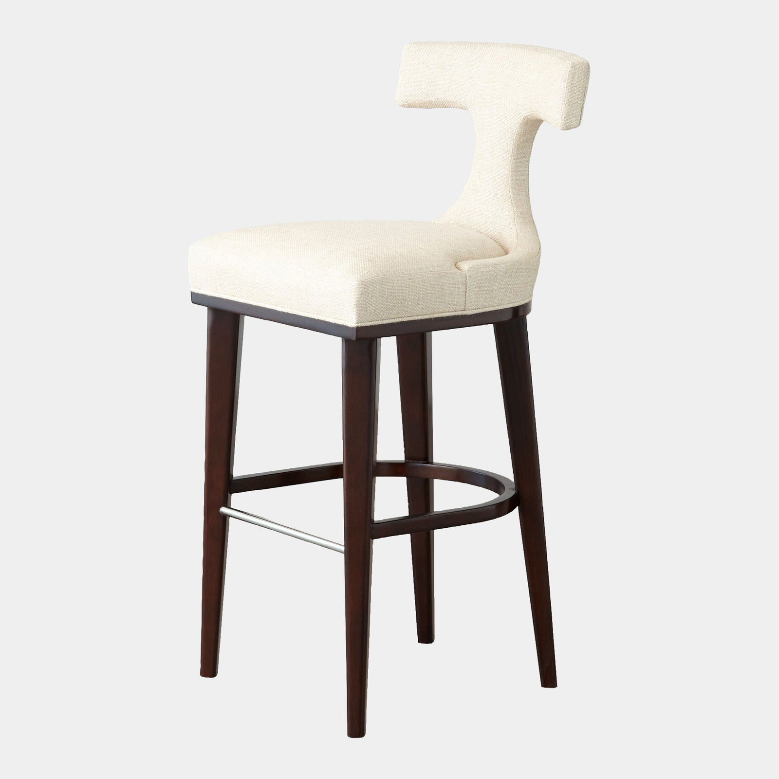 Anvil Back Barstool-Windsor Woven