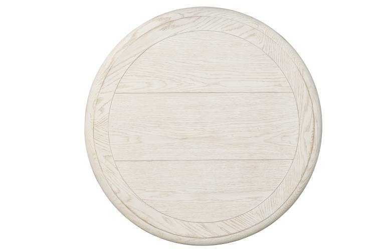 Grand Oak Side Table - White